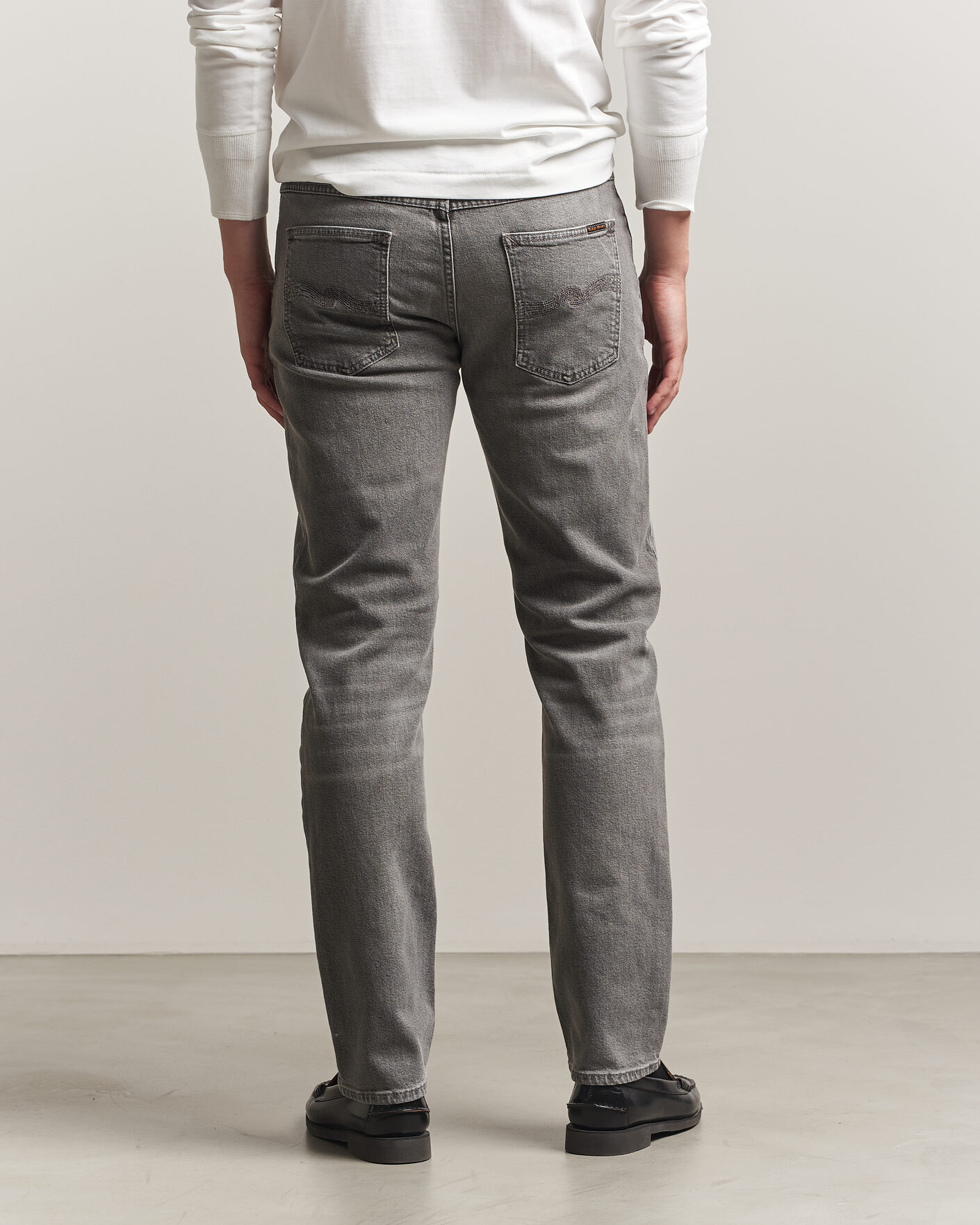 Herre | Jeans | Nudie Jeans | Solid Ollie Jeans Pale Ash