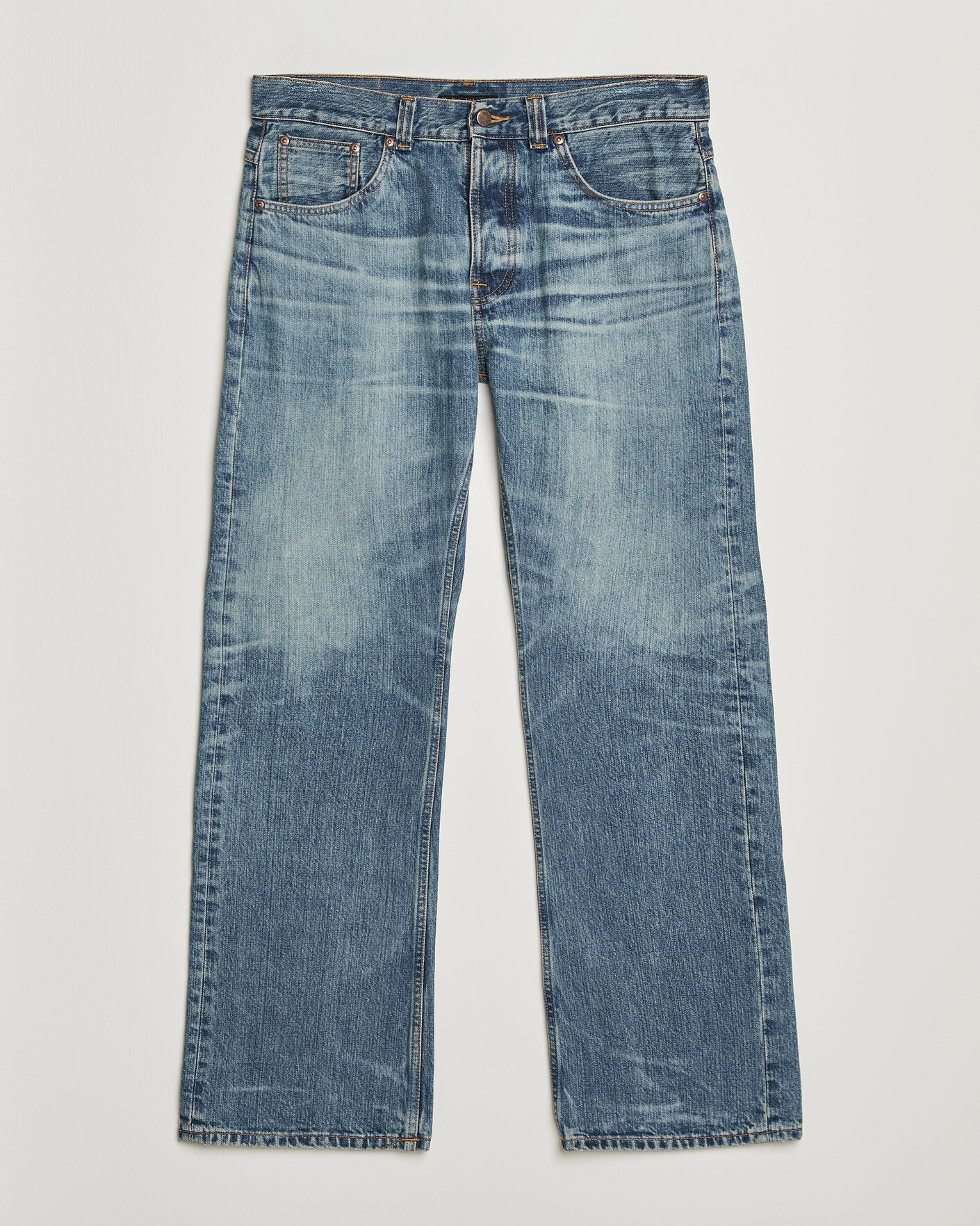 Herre | Jeans | Nudie Jeans | Regular Alf Jeans Silver Tracks