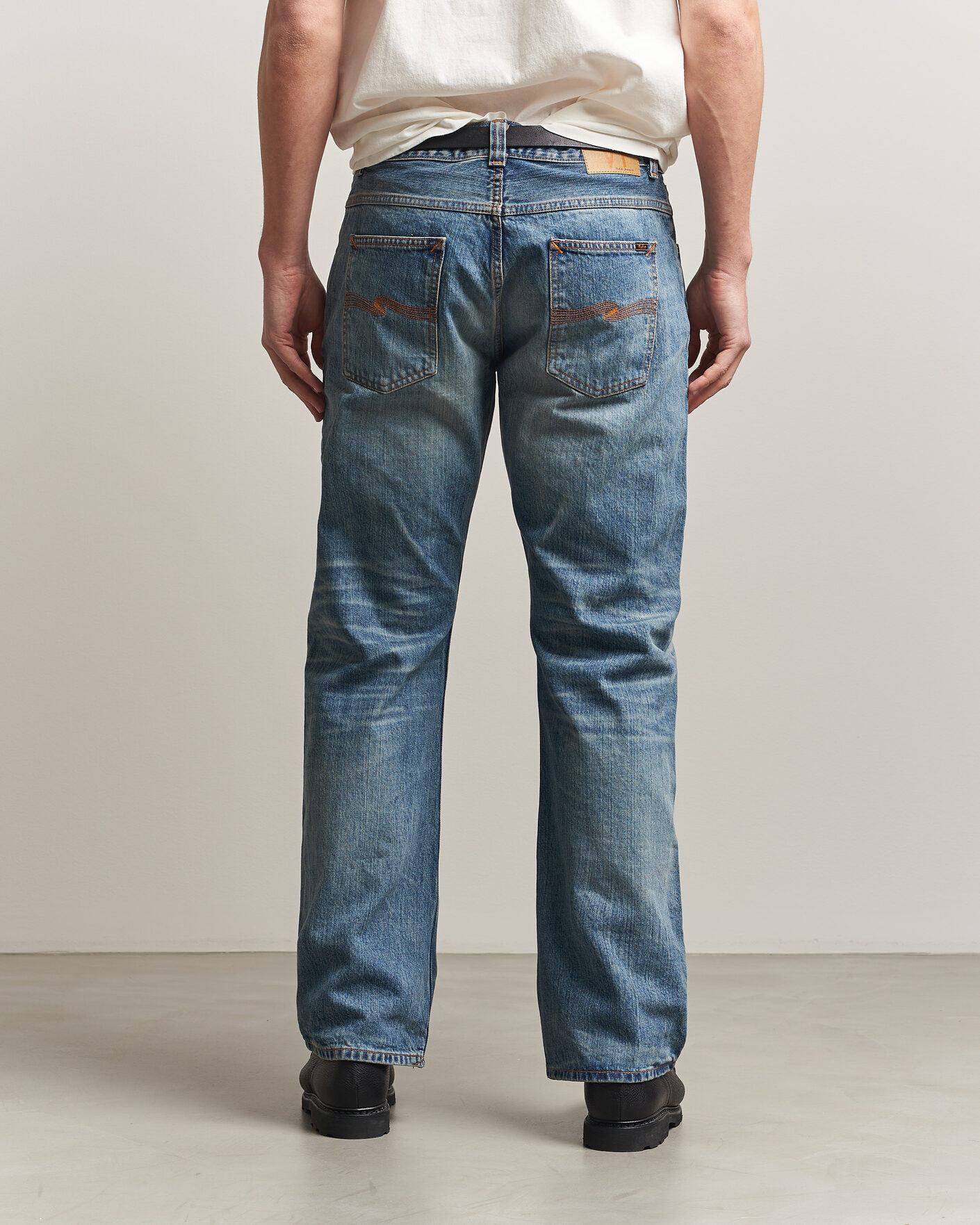 Herre | Bukser | Nudie Jeans | Regular Alf Jeans Silver Tracks