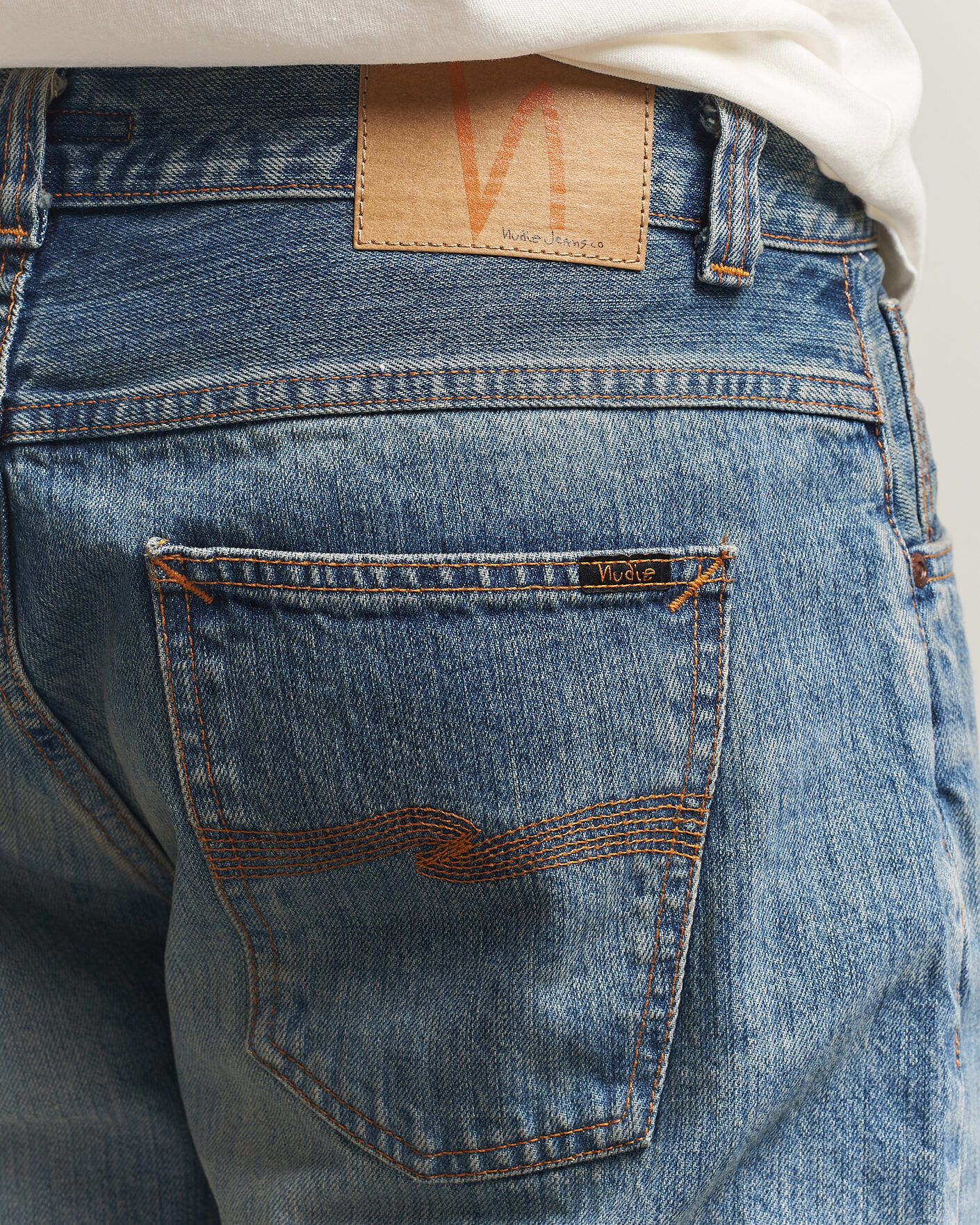 Herre | Bukser | Nudie Jeans | Regular Alf Jeans Silver Tracks