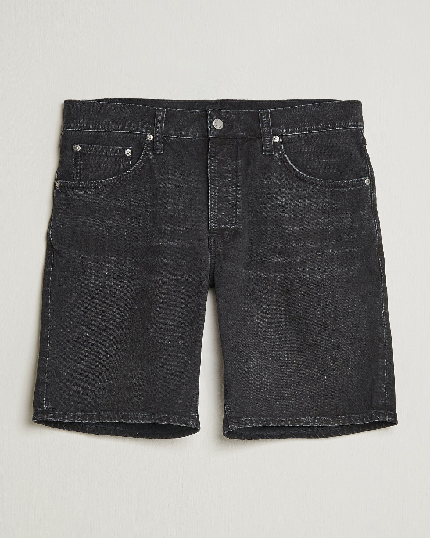 Herre | Shorts | Nudie Jeans | Seth Denim Shorts Dune Black