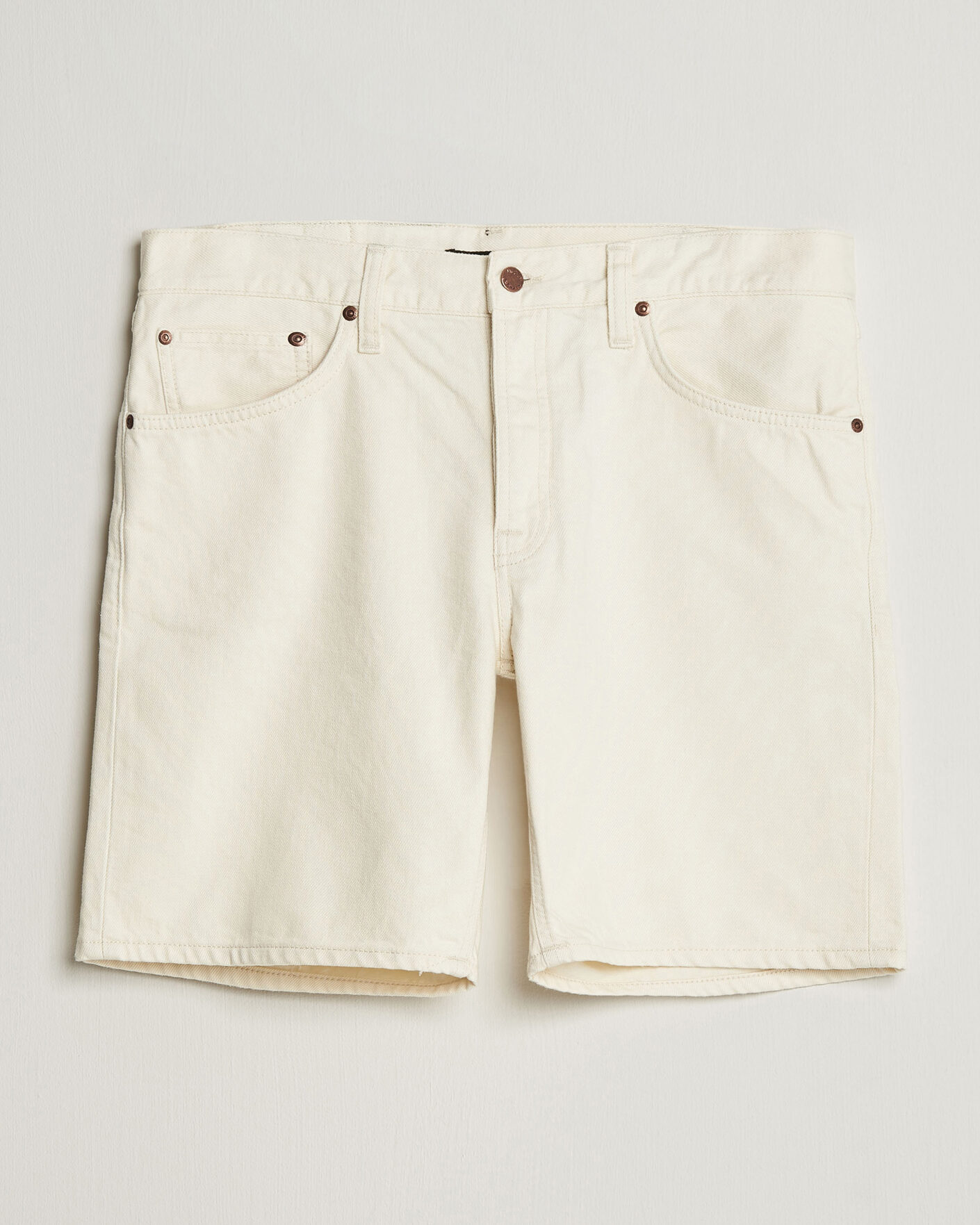 Herre | Shorts | Nudie Jeans | Seth Denim Shorts Everivory