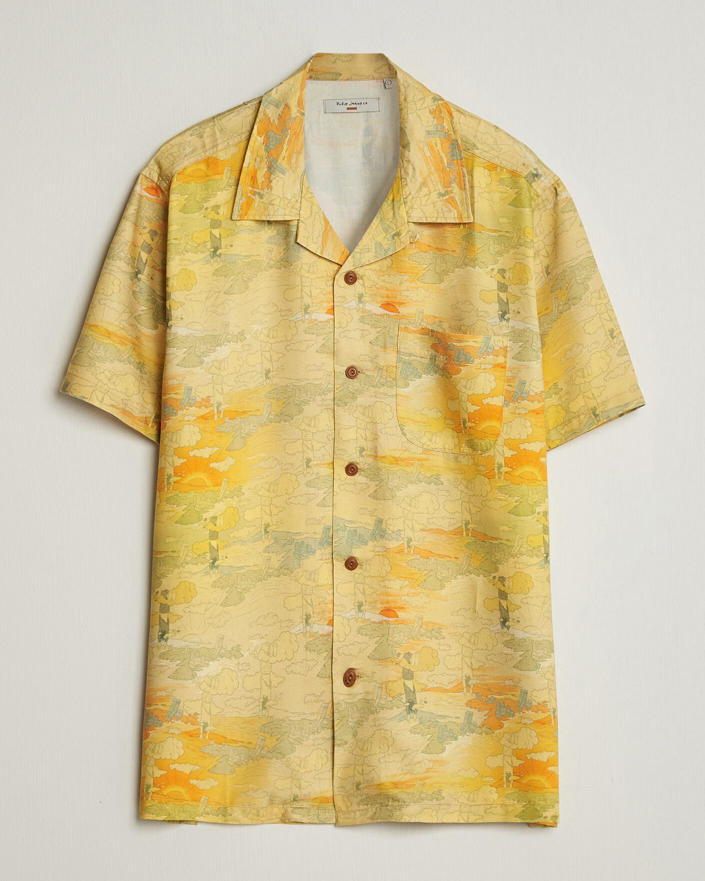 Herre | Skjorter | Nudie Jeans | Arvid Hawaii Shirt Drift Away