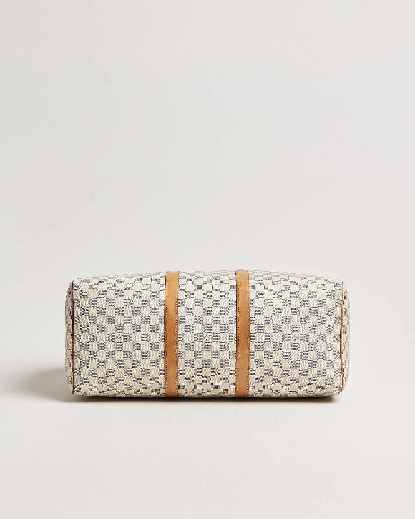 Herre | Pre-Owned & Vintage Bags | Louis Vuitton Pre-Owned | Keepall 50 Damier Azur