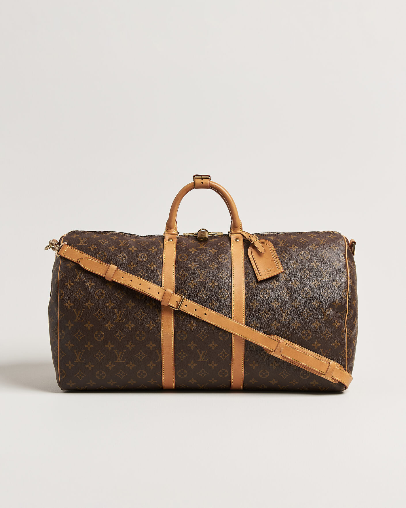 Herre | Pre-Owned & Vintage Bags | Louis Vuitton Pre-Owned | Keepall 55 Bandouliére Monogram