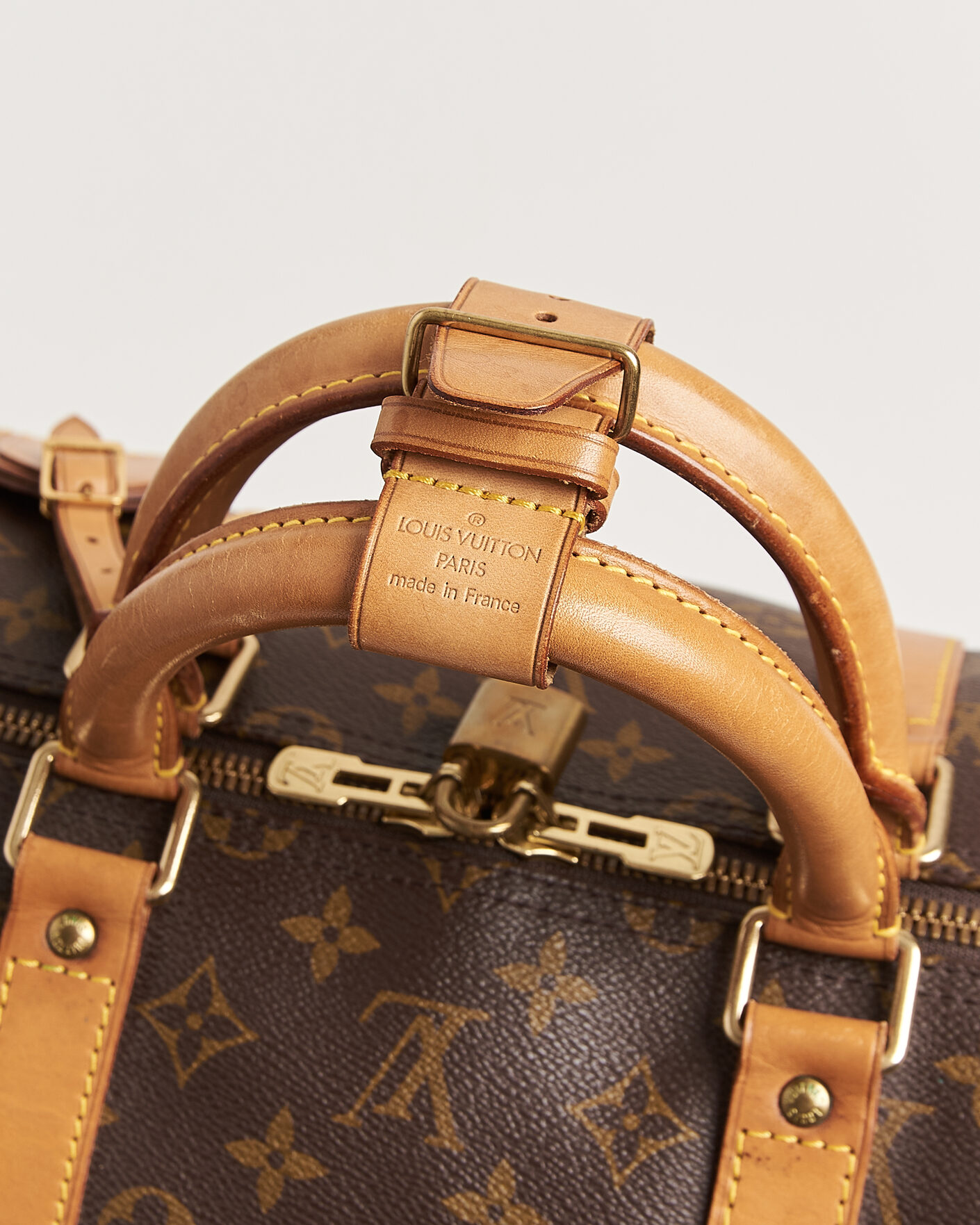 Herre | Pre-Owned & Vintage Bags | Louis Vuitton Pre-Owned | Keepall 55 Bandouliére Monogram