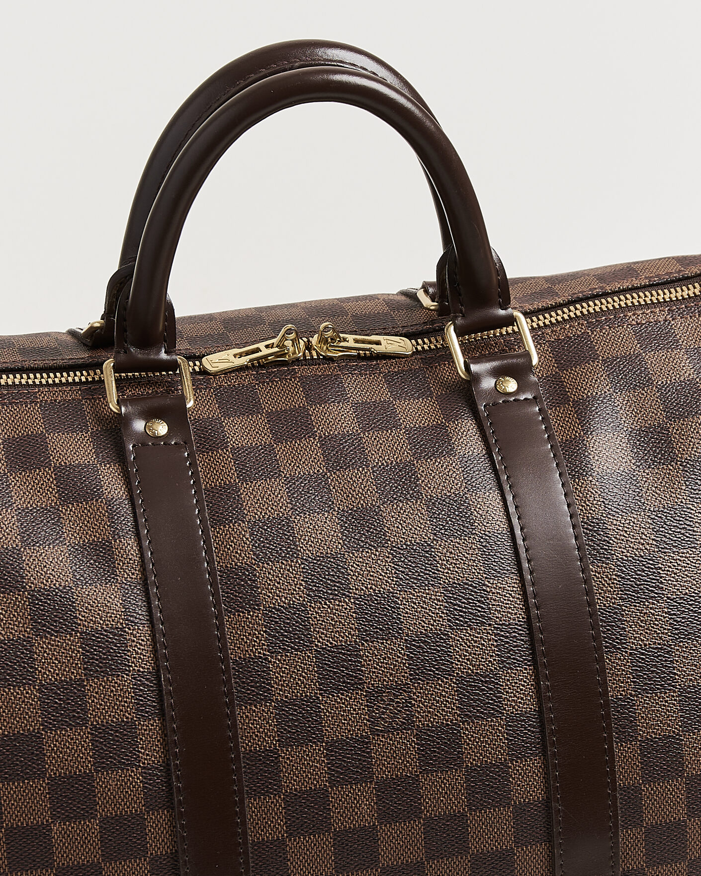 Herre | Pre-Owned & Vintage Bags | Louis Vuitton Pre-Owned | Keepall 55 Bandouliére Damier Ebene