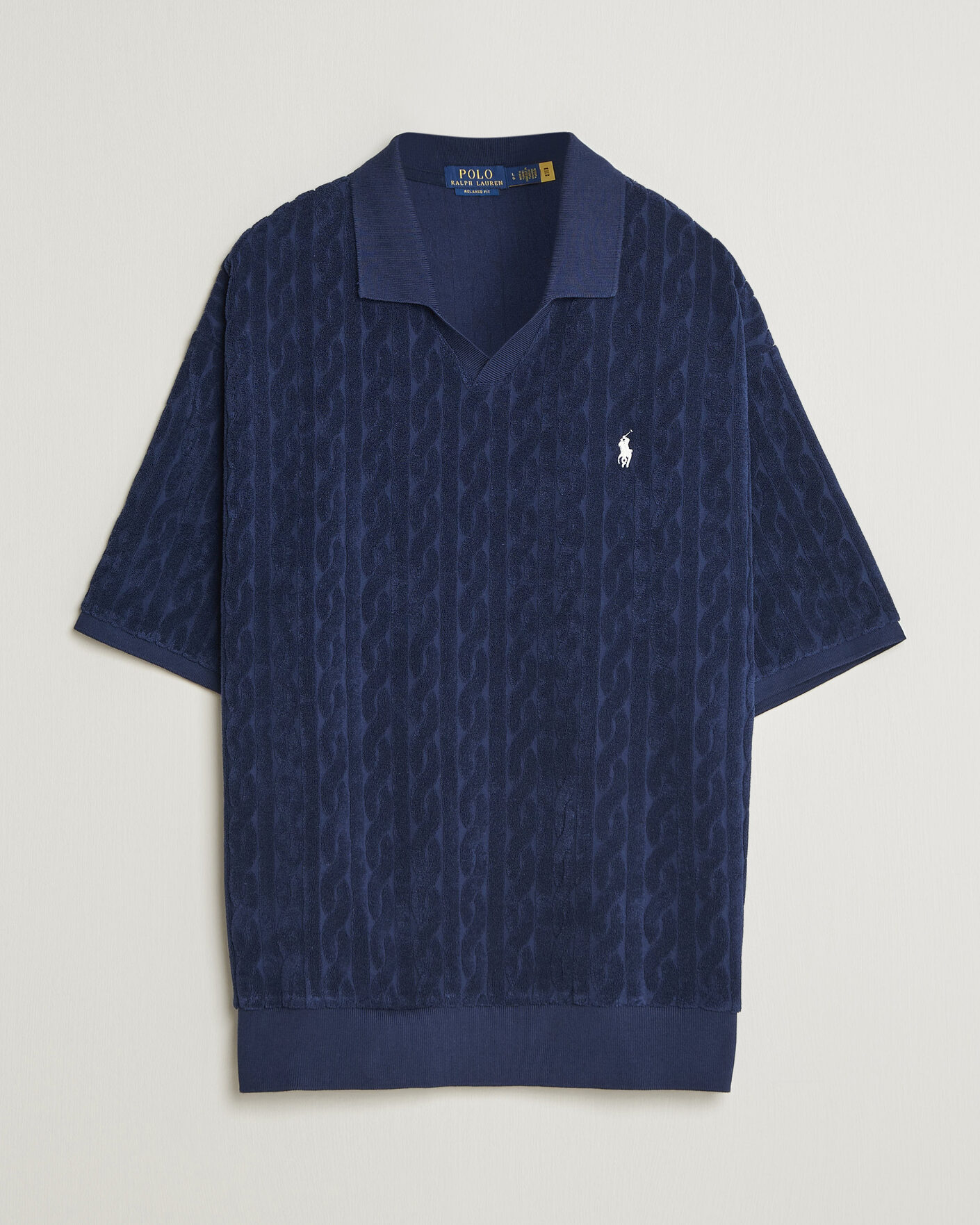 Herre | Pikéer | Polo Ralph Lauren | Knit Polo Newport Navy