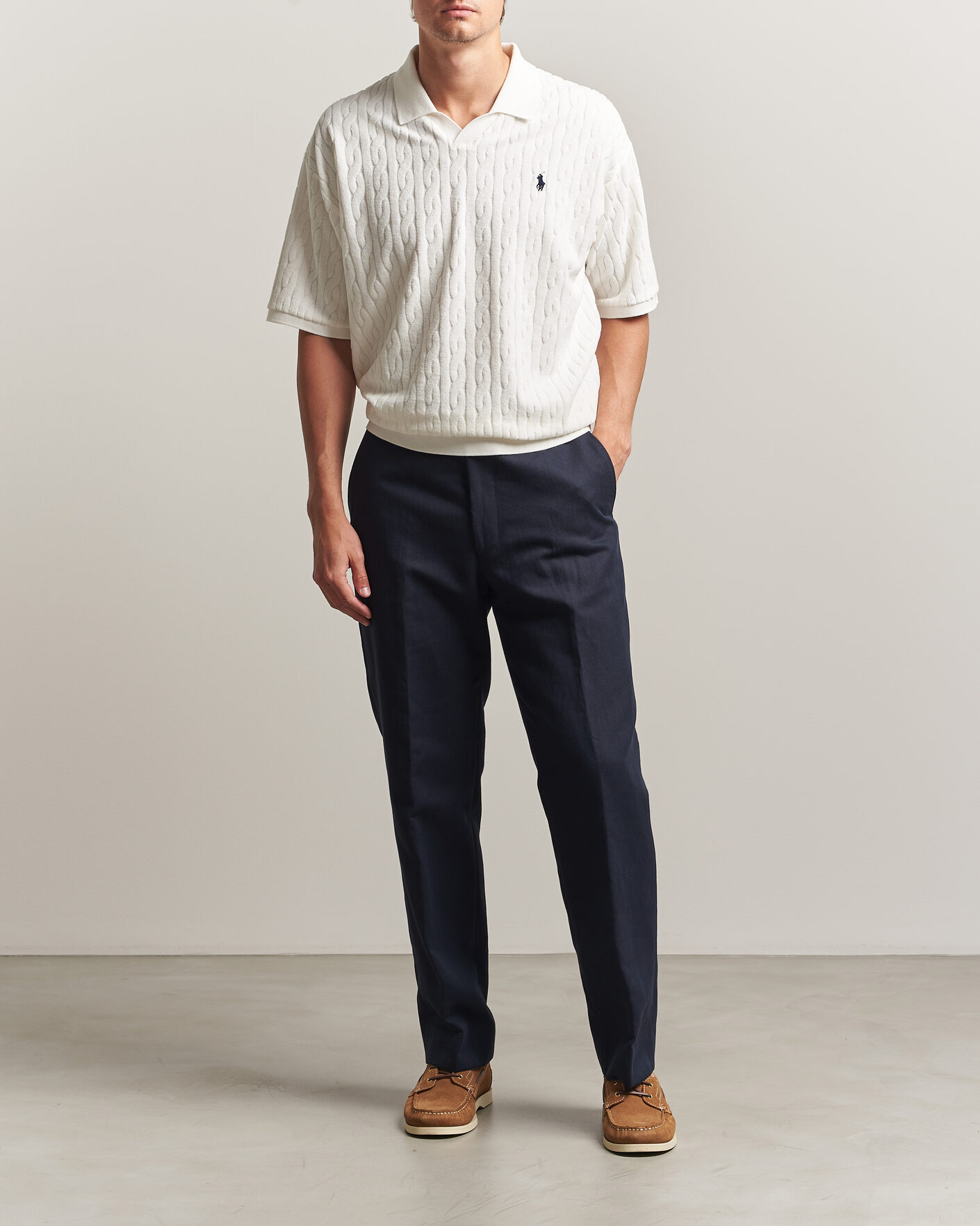 Herre | Pikéer | Polo Ralph Lauren | Knit Polo White