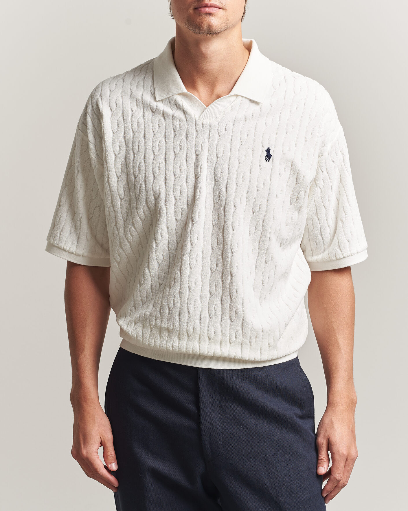 Herre | Pikéer | Polo Ralph Lauren | Knit Polo White