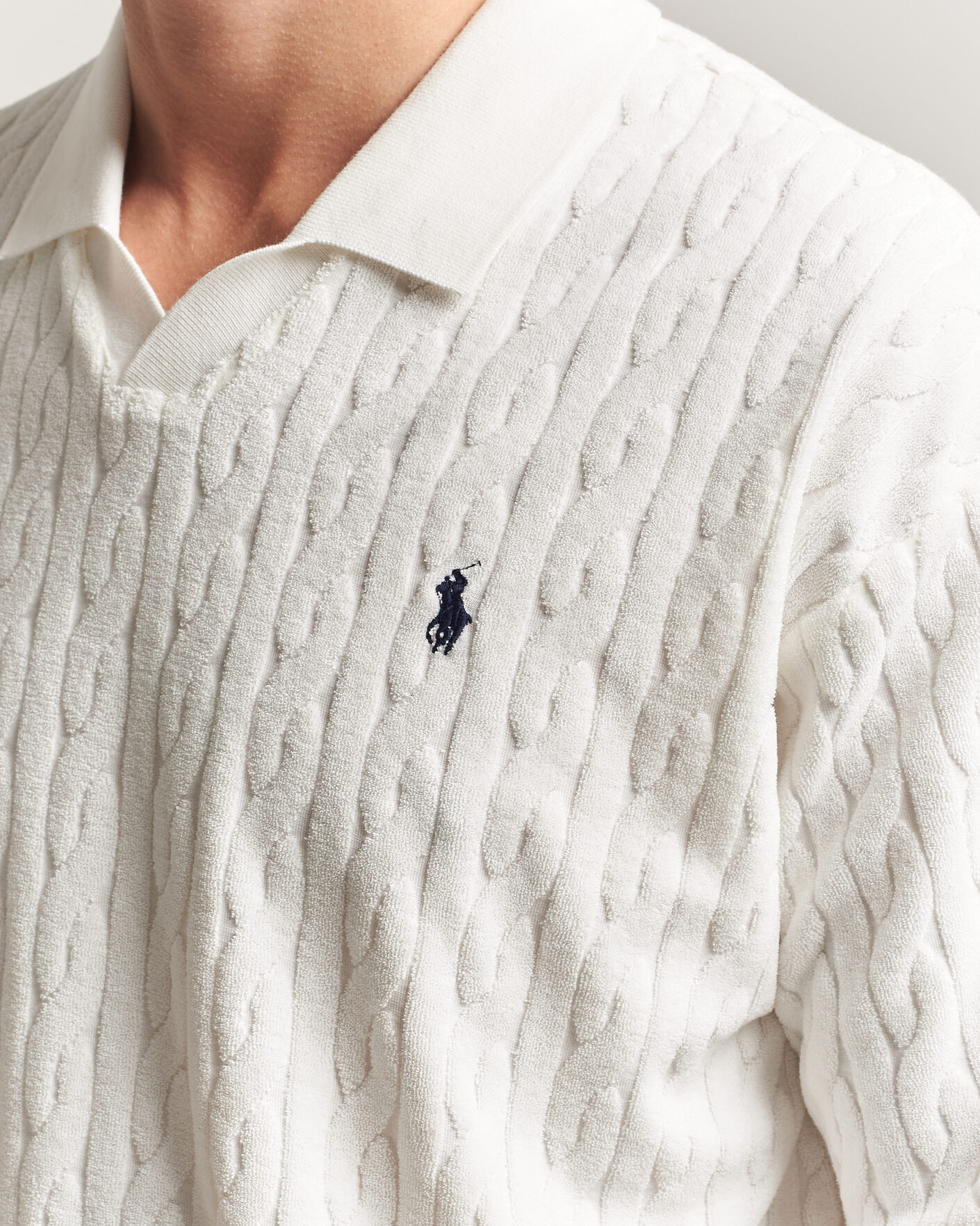 Herre | Pikéer | Polo Ralph Lauren | Knit Polo White