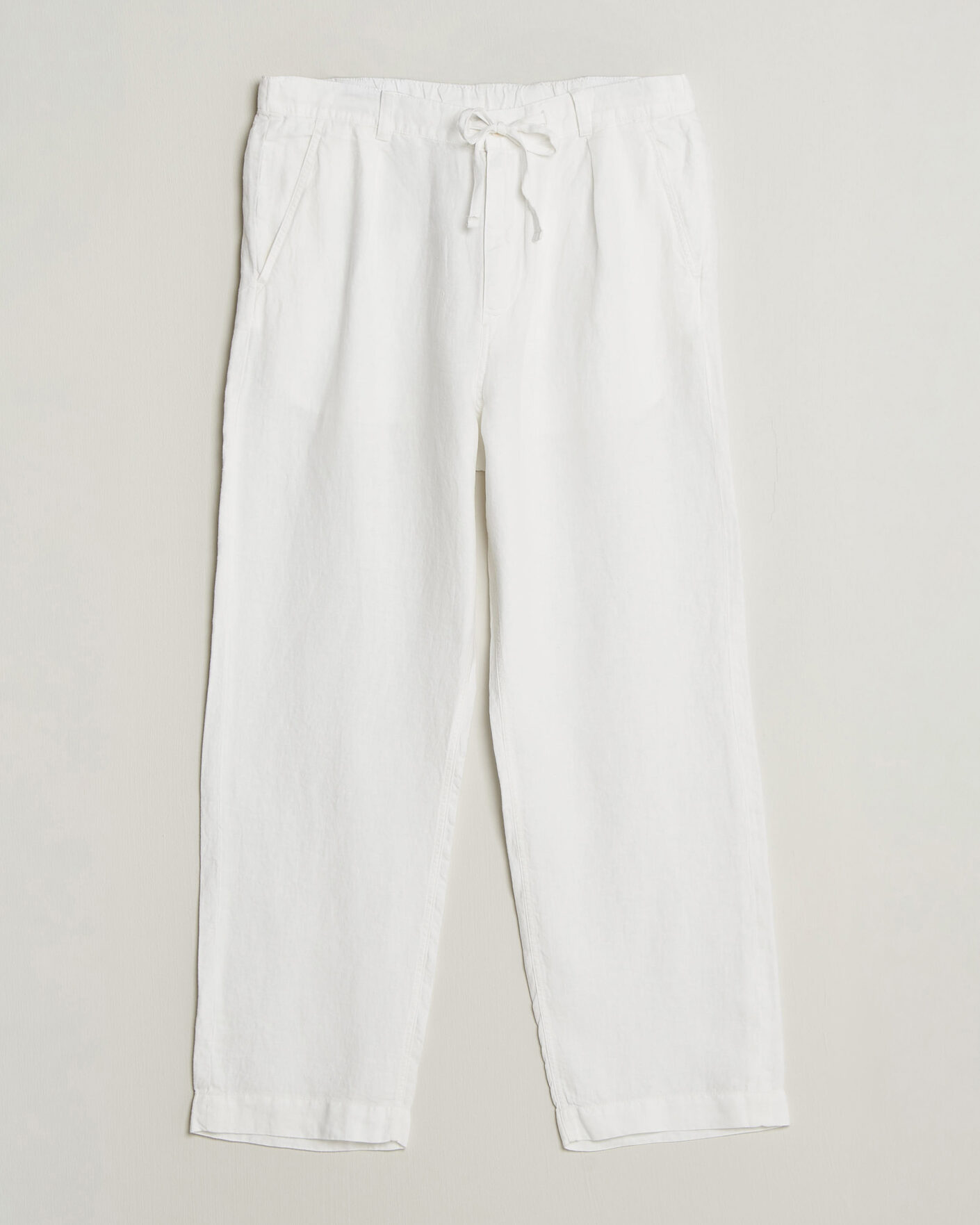 Herre | Bukser | Polo Ralph Lauren | Easy Fit Pleated Trousers Ceramic White