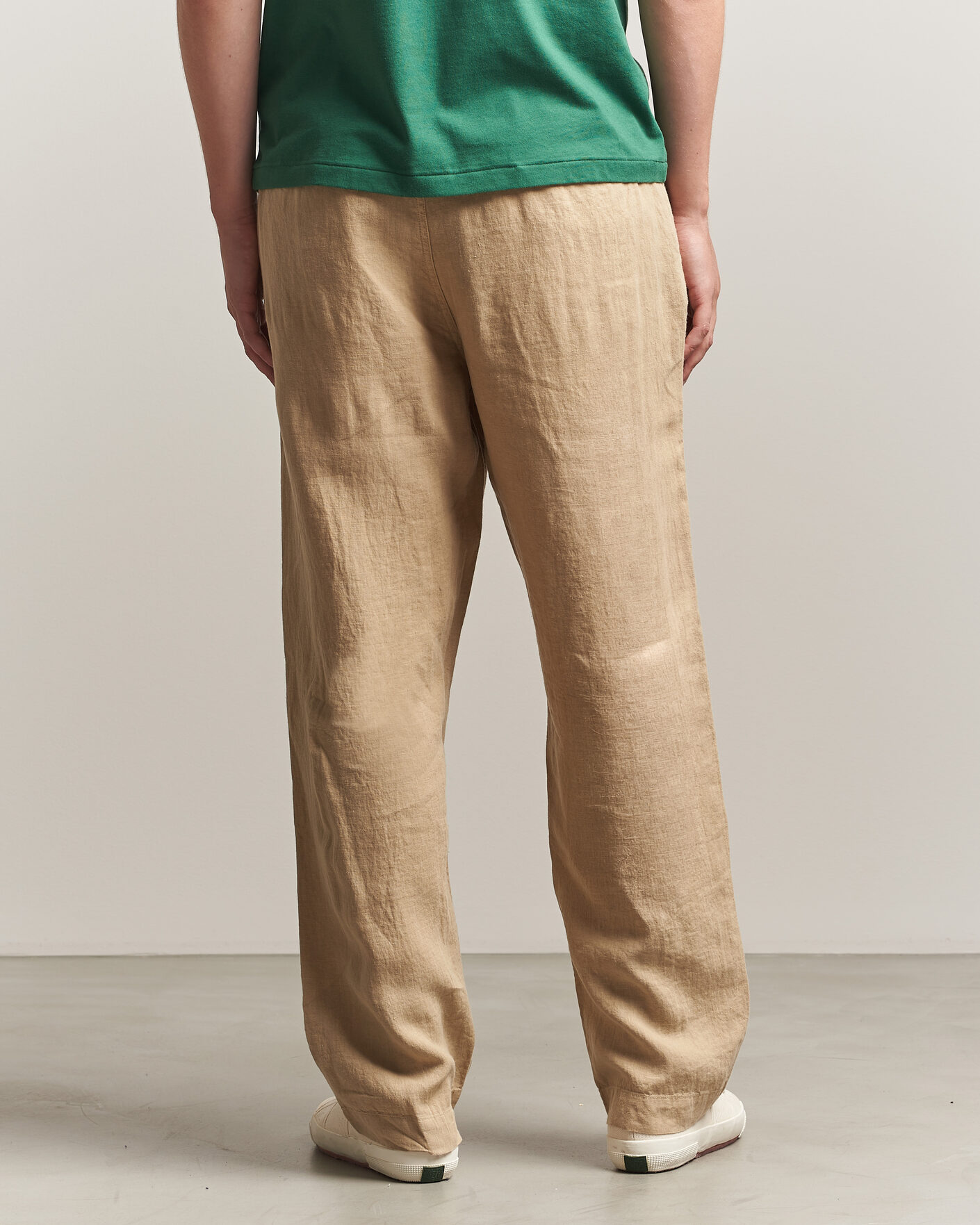 Herre | Bukser | Polo Ralph Lauren | Easy Fit Pleated Trousers Coastal Beige