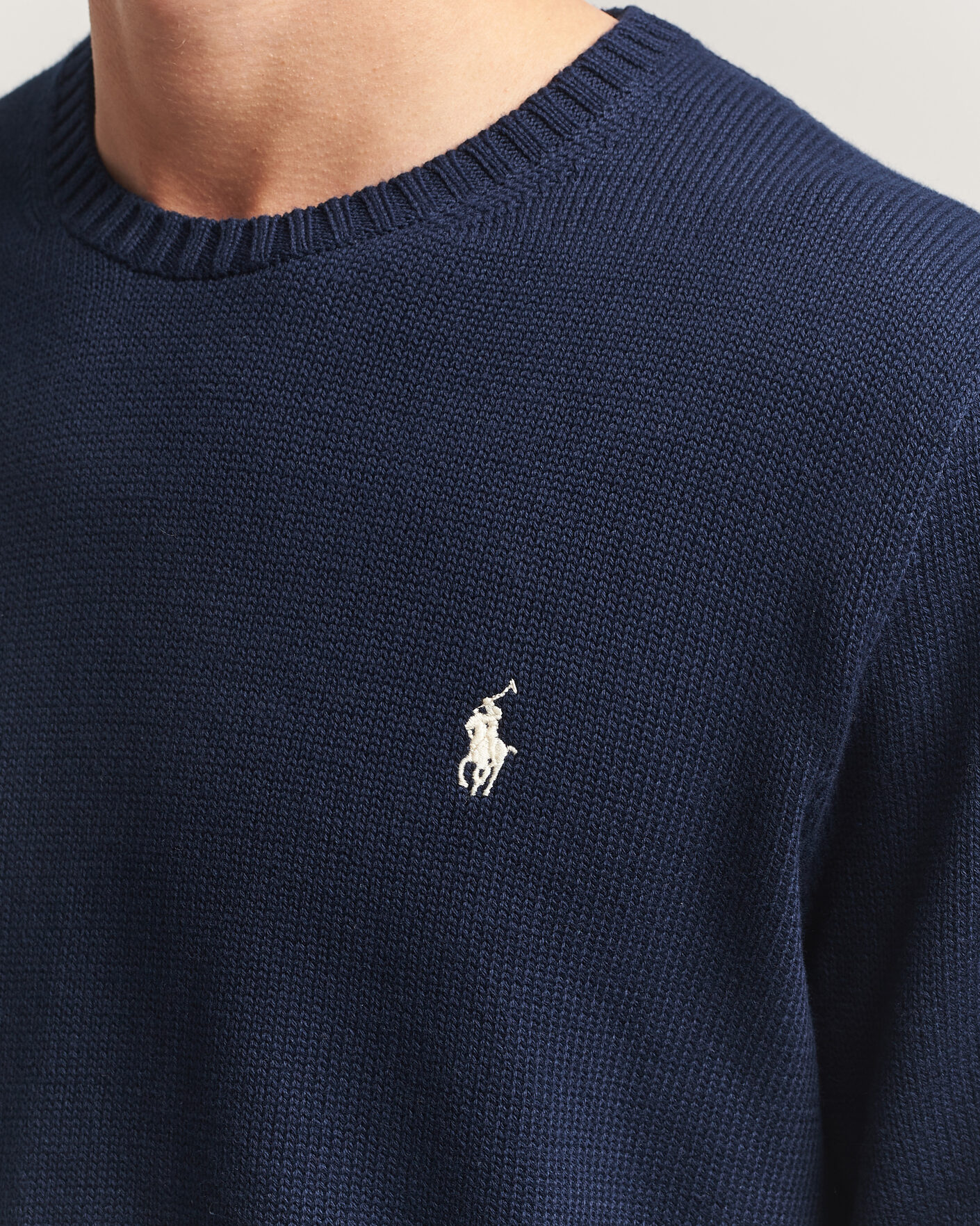 Herre | Gensere | Polo Ralph Lauren | Cotton Crew Neck Pullover Hunter Navy