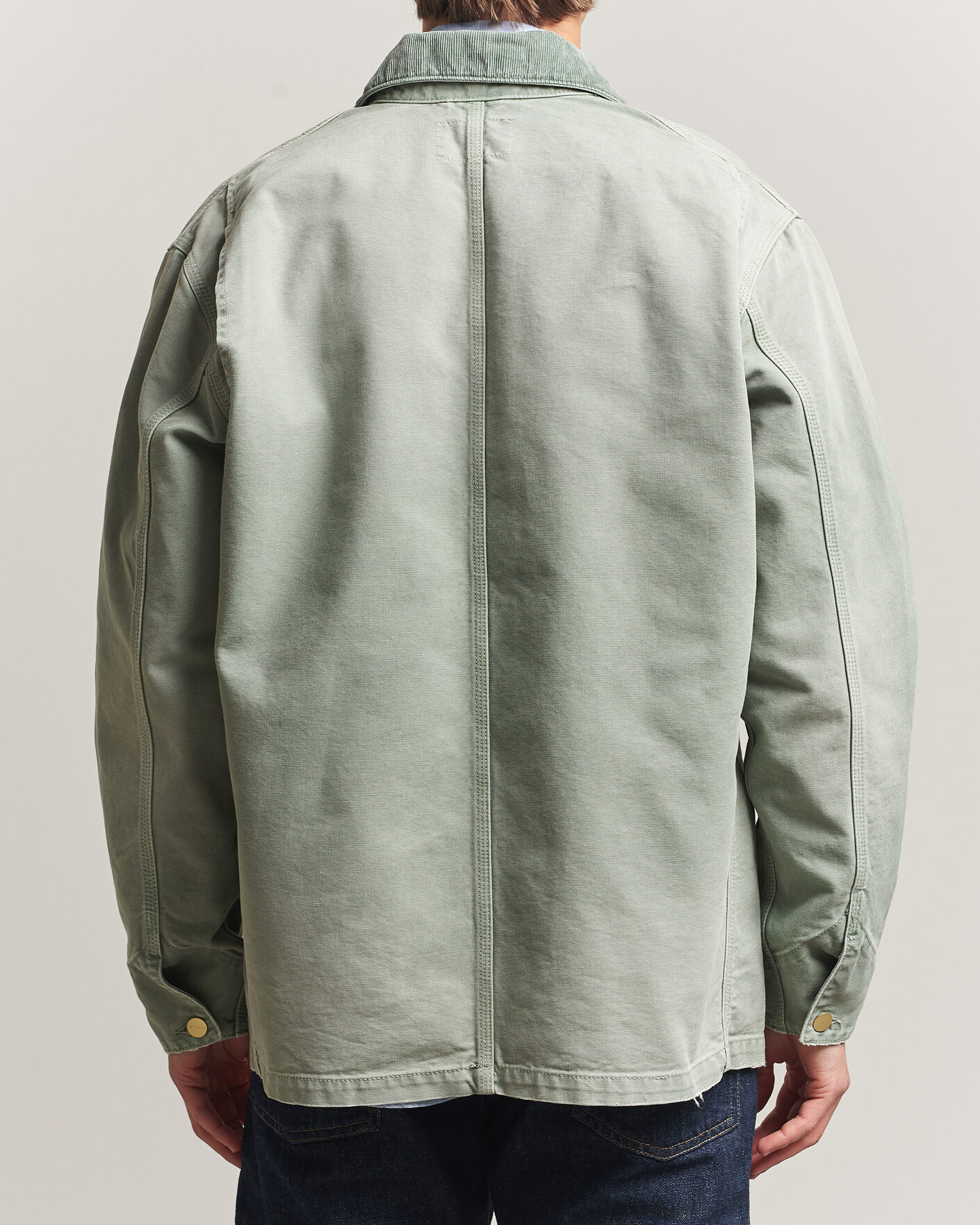 Herre | Jakker | Carhartt WIP | OG Dearborn Canvas Chore Coat Shady Green