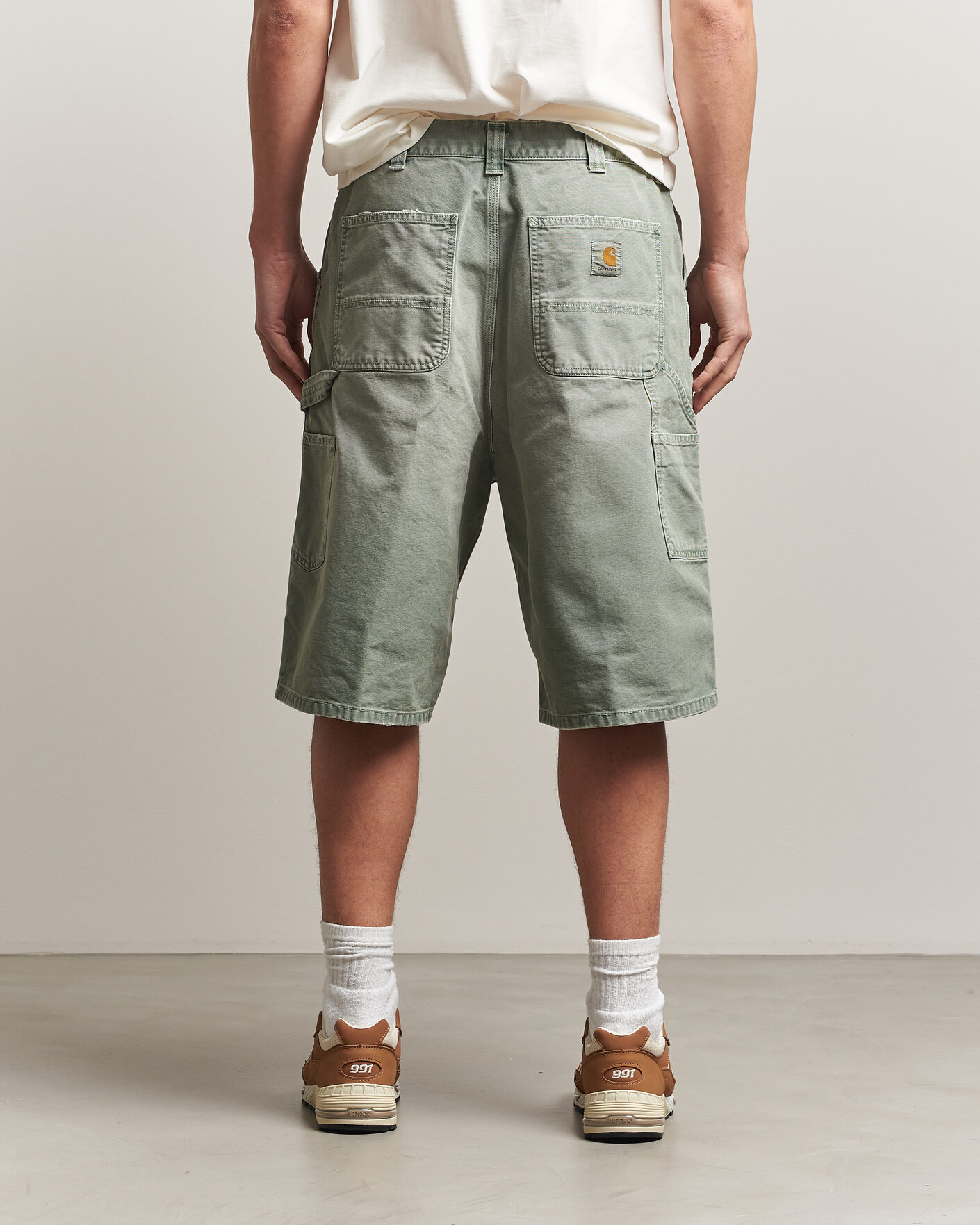 Herre | Shorts | Carhartt WIP | OG Dearborn Canvas Double Knee Shorts Shady Green