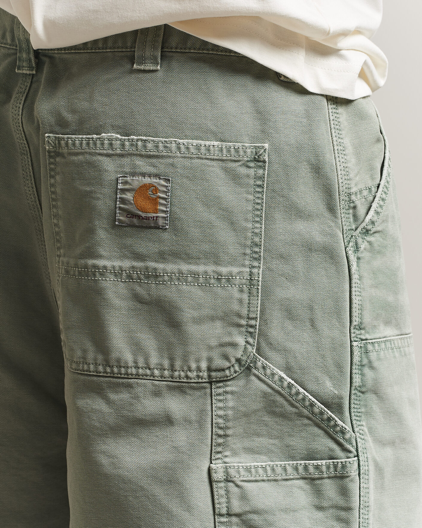 Herre | Shorts | Carhartt WIP | OG Dearborn Canvas Double Knee Shorts Shady Green