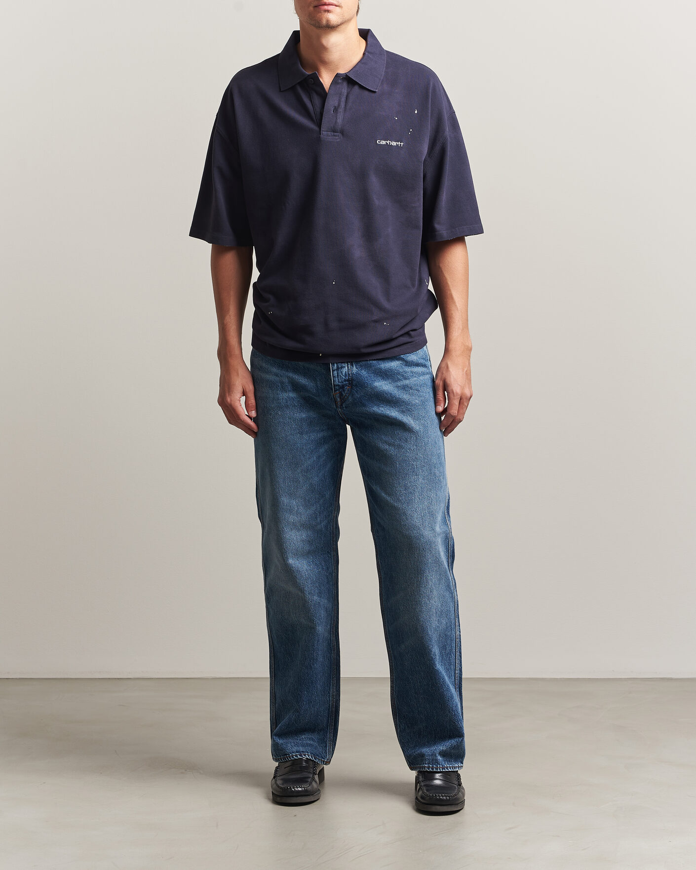 Herre | Pikéer | Carhartt WIP | Painter Polo Dark Navy