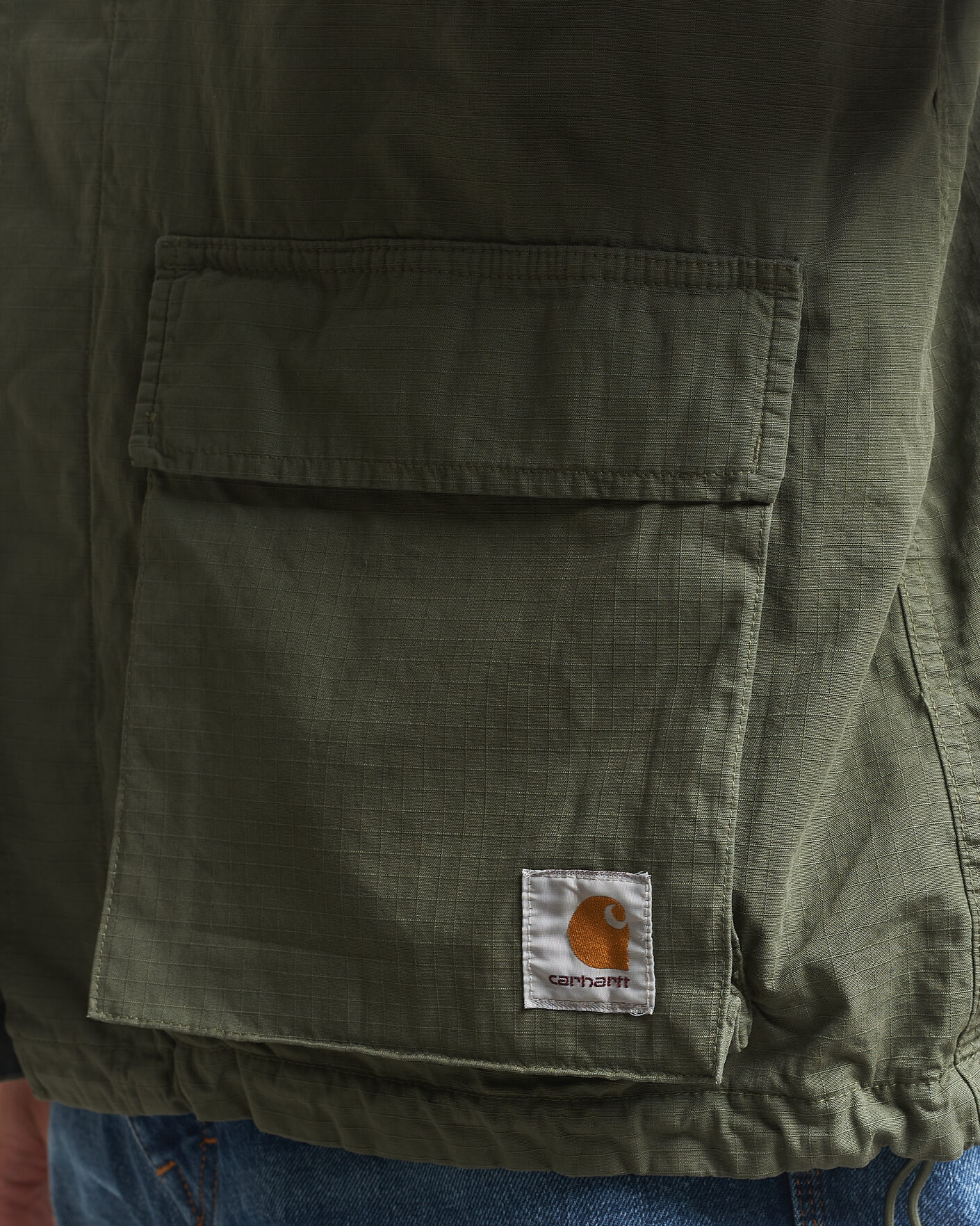 Herre | Jakker | Carhartt WIP | Manderson Ripstop Jacket Leaf