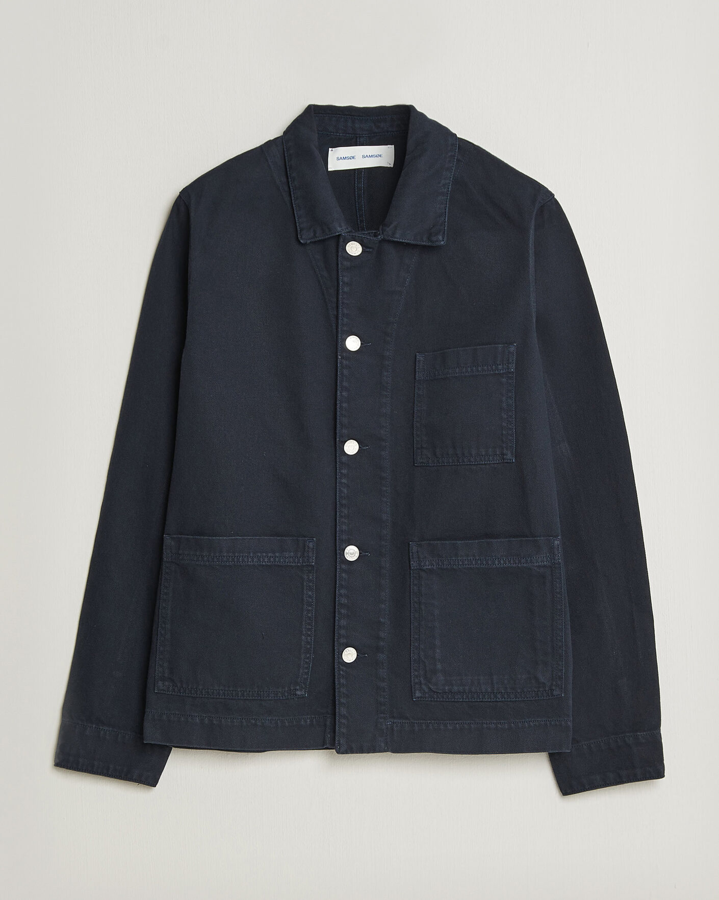 Herre | Skjorter | Samsøe Samsøe | New Worker Overshirt Salute Navy