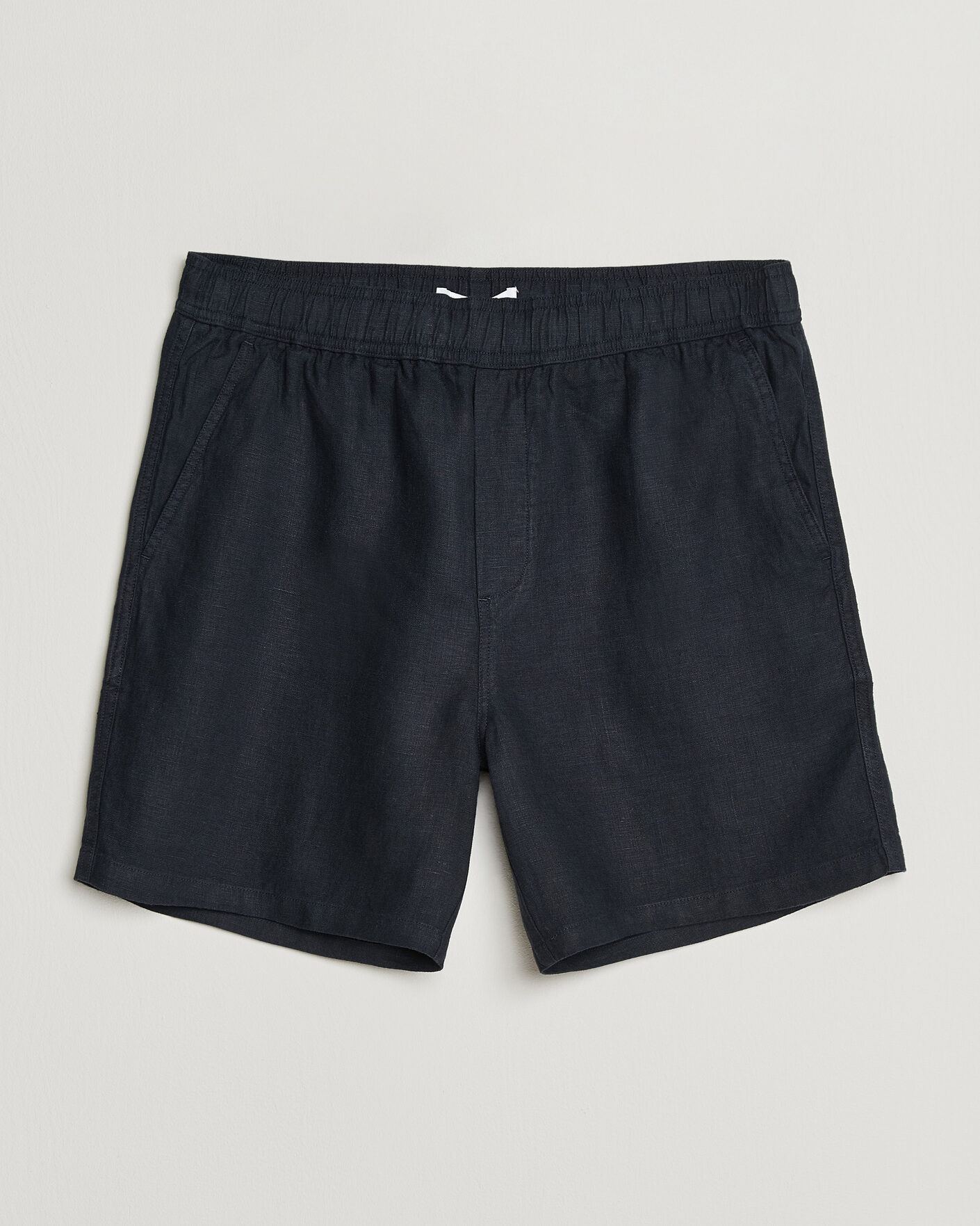 Herre | Shorts | Samsøe Samsøe | Jabari Linen Drawstring Shorts Salute Navy
