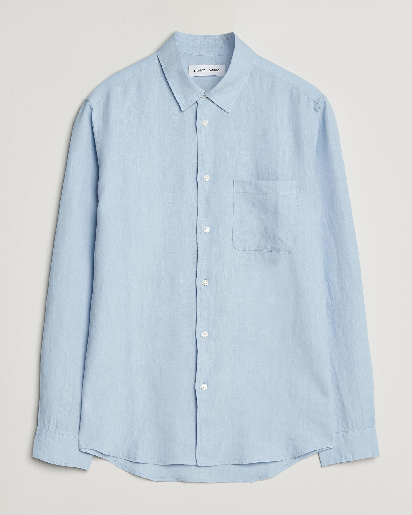 Herre | Skjorter | Samsøe Samsøe | Liam Linen Shirt Windsurfer