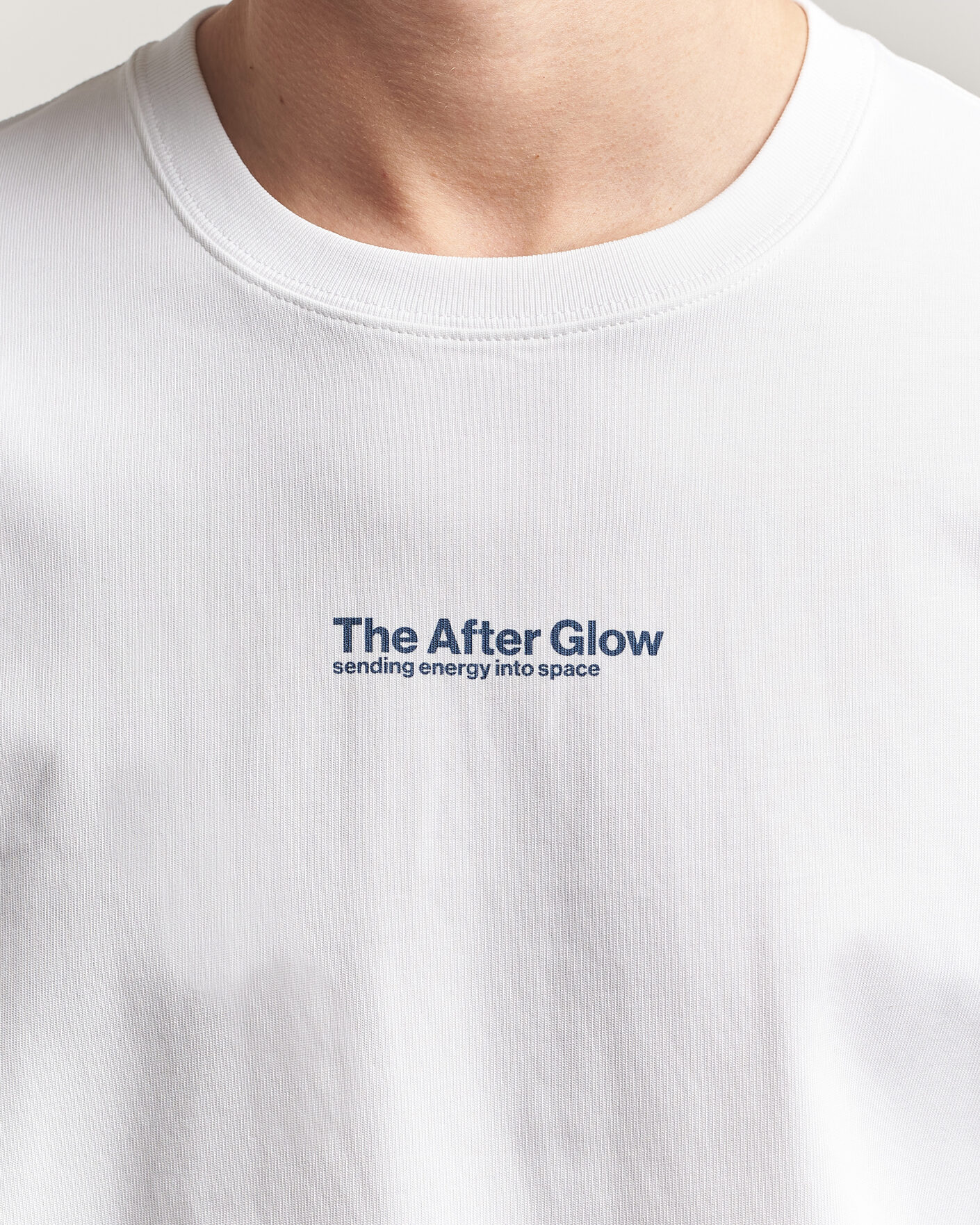 Herre | T-Shirts | Samsøe Samsøe | Uni Printed T-shirt White