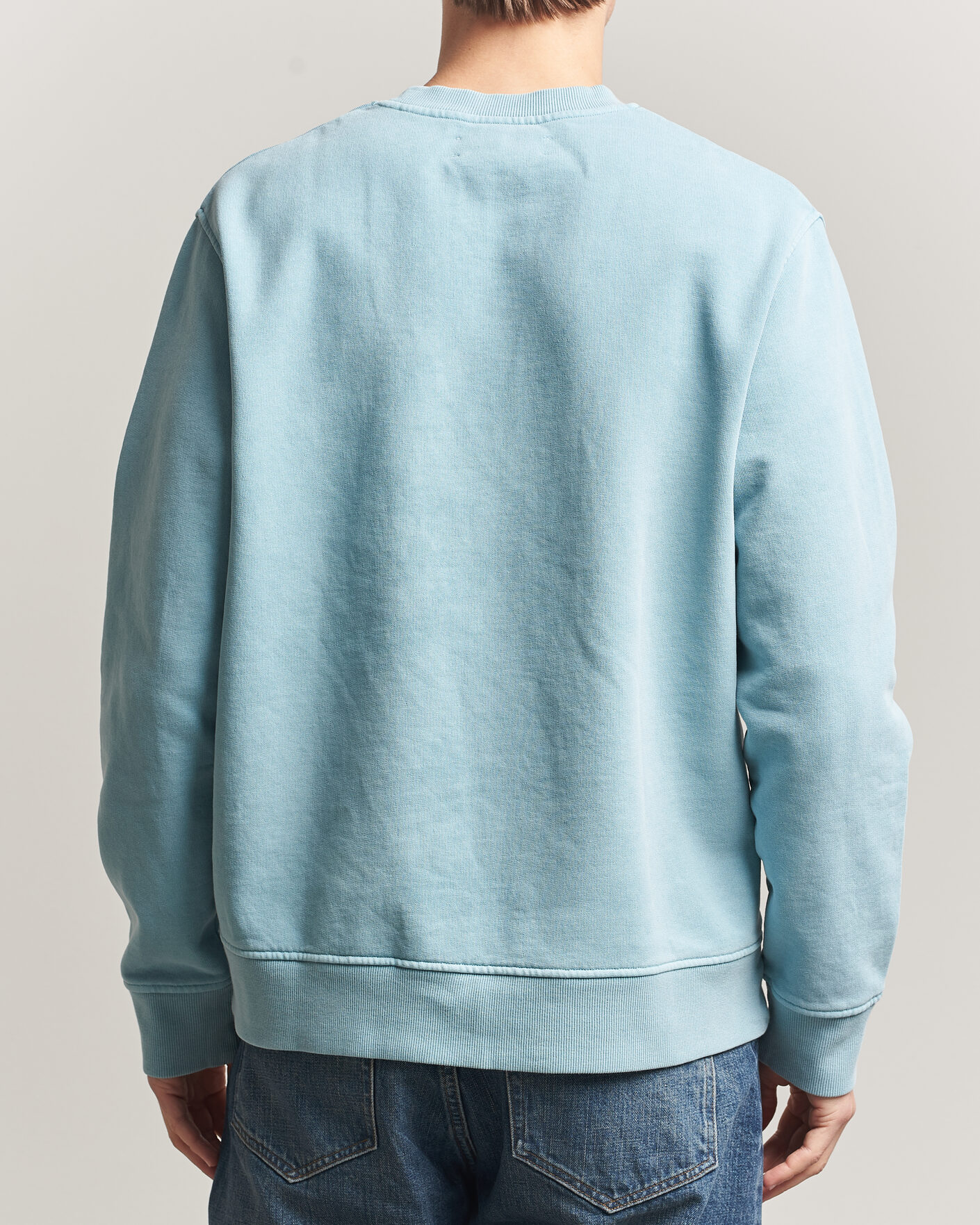 Herre | Gensere | Samsøe Samsøe | Joel Organic Washed Cotton Sweatshirt Tourmaline