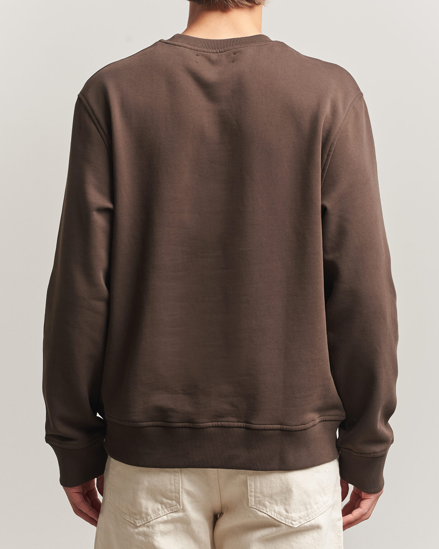Herre | Gensere | Samsøe Samsøe | Joel Organic Cotton Sweatshirt Turkish Coffee