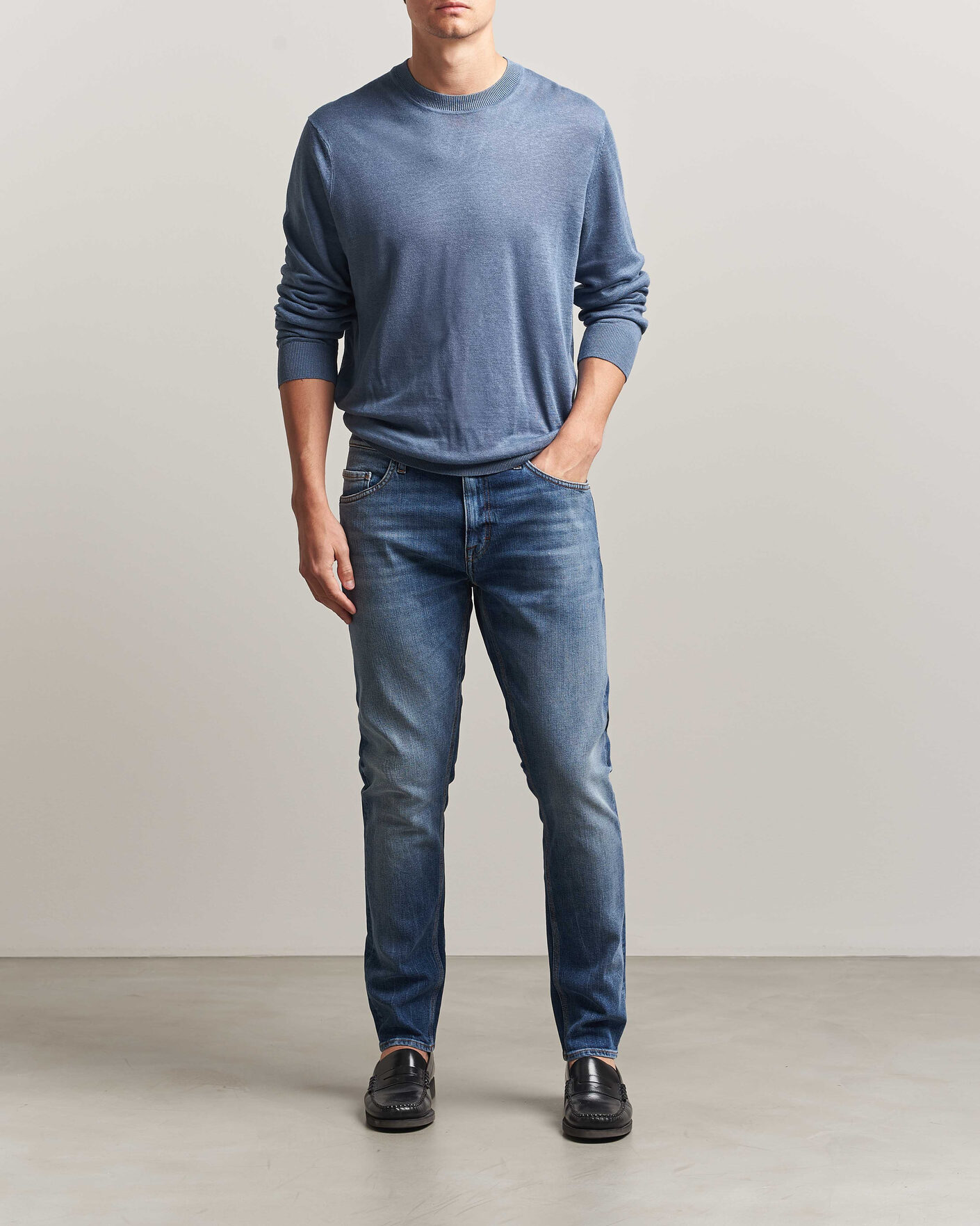 Herre | Bukser | Tiger of Sweden | Pistolero Jeans Medium Blue