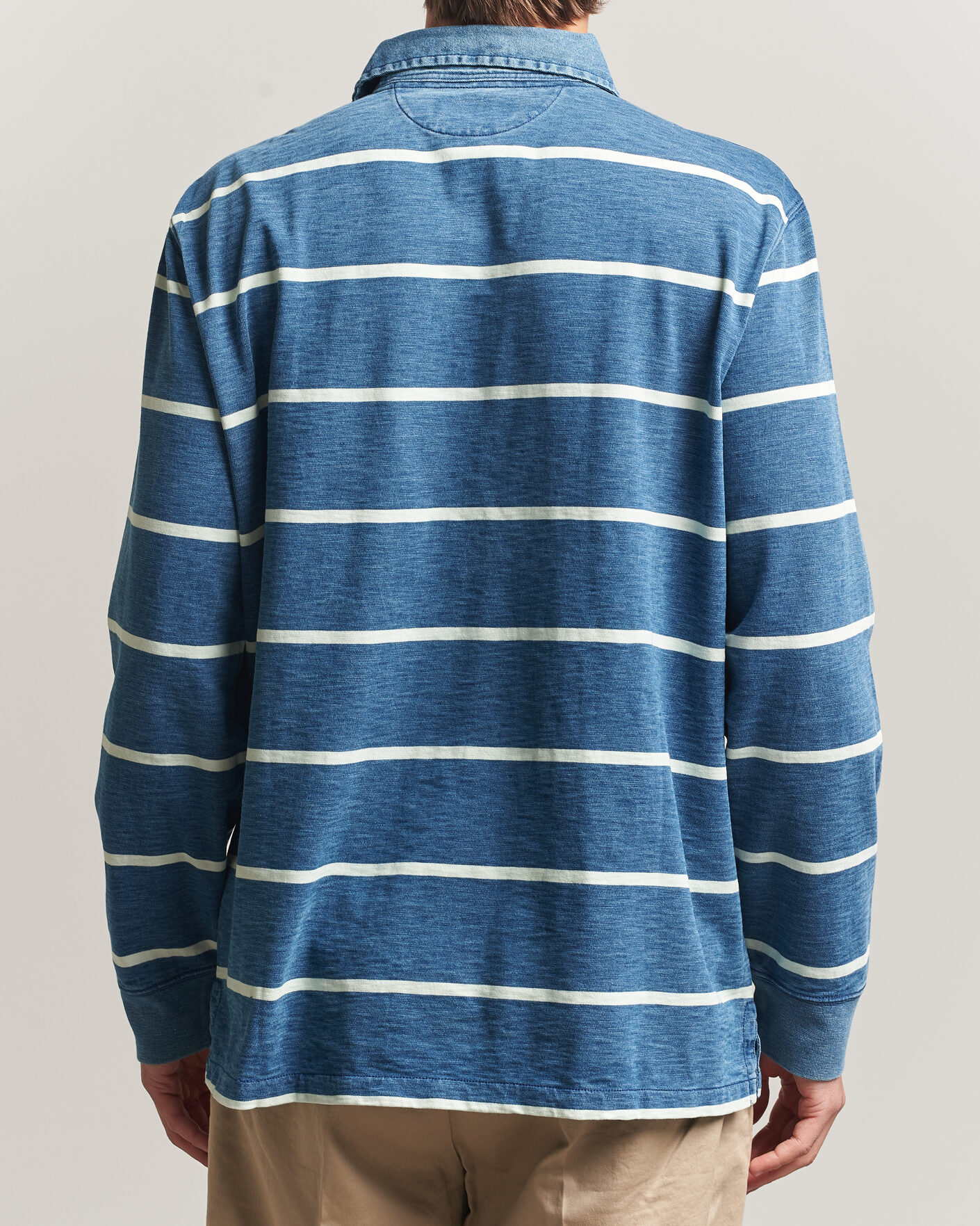 Herre | Gensere | Polo Ralph Lauren | Striped Indigo Rugby Newport Bear