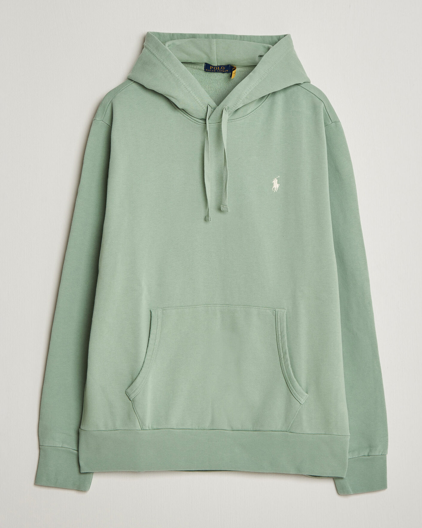 Herre | Gensere | Polo Ralph Lauren | Loopback Terry Hood Light Green