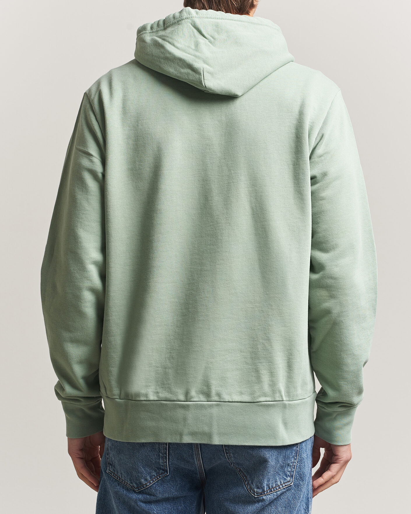 Herre | Gensere | Polo Ralph Lauren | Loopback Terry Hood Light Green