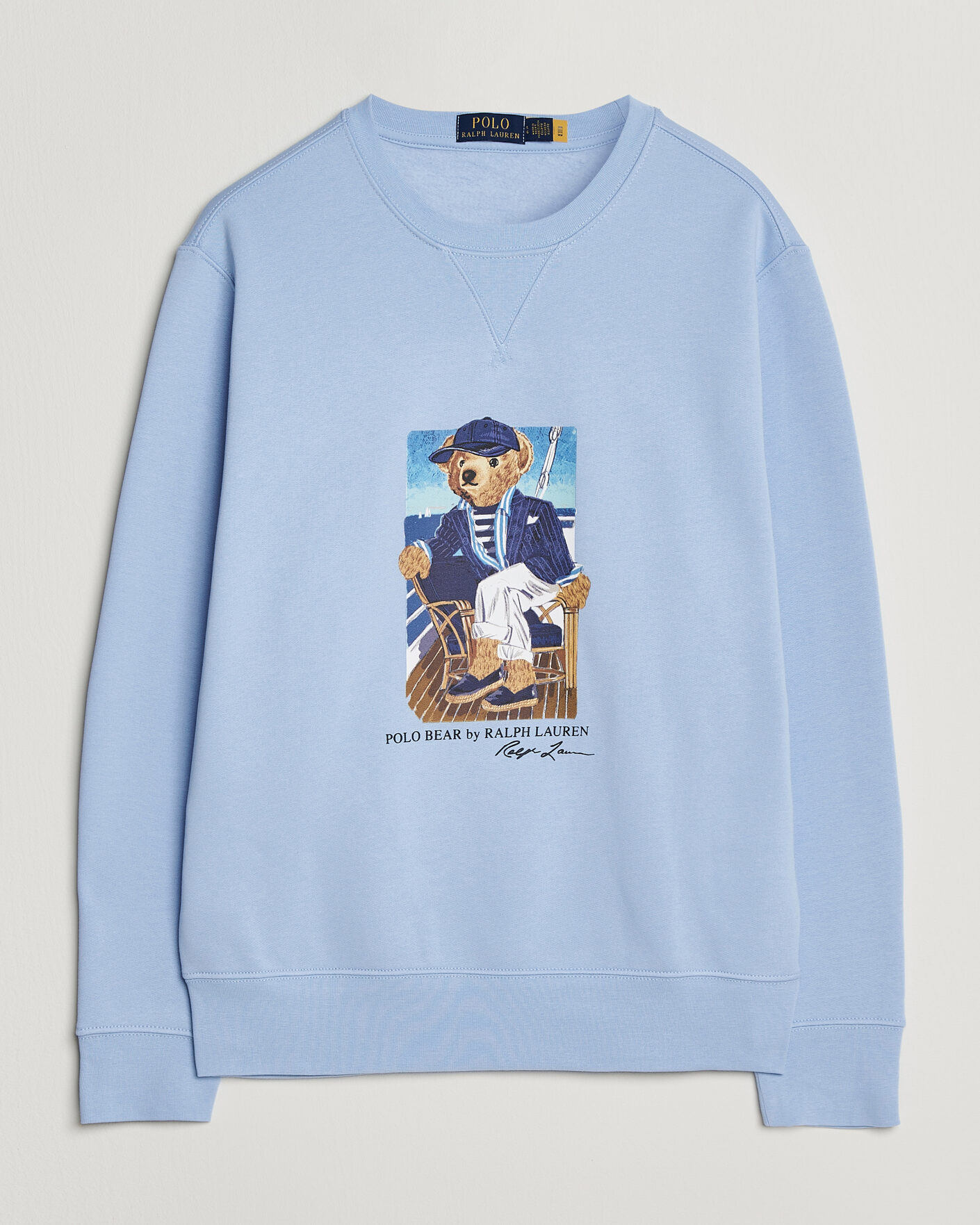 Herre | Gensere | Polo Ralph Lauren | Newport Bear Sweatshirt Office Blue
