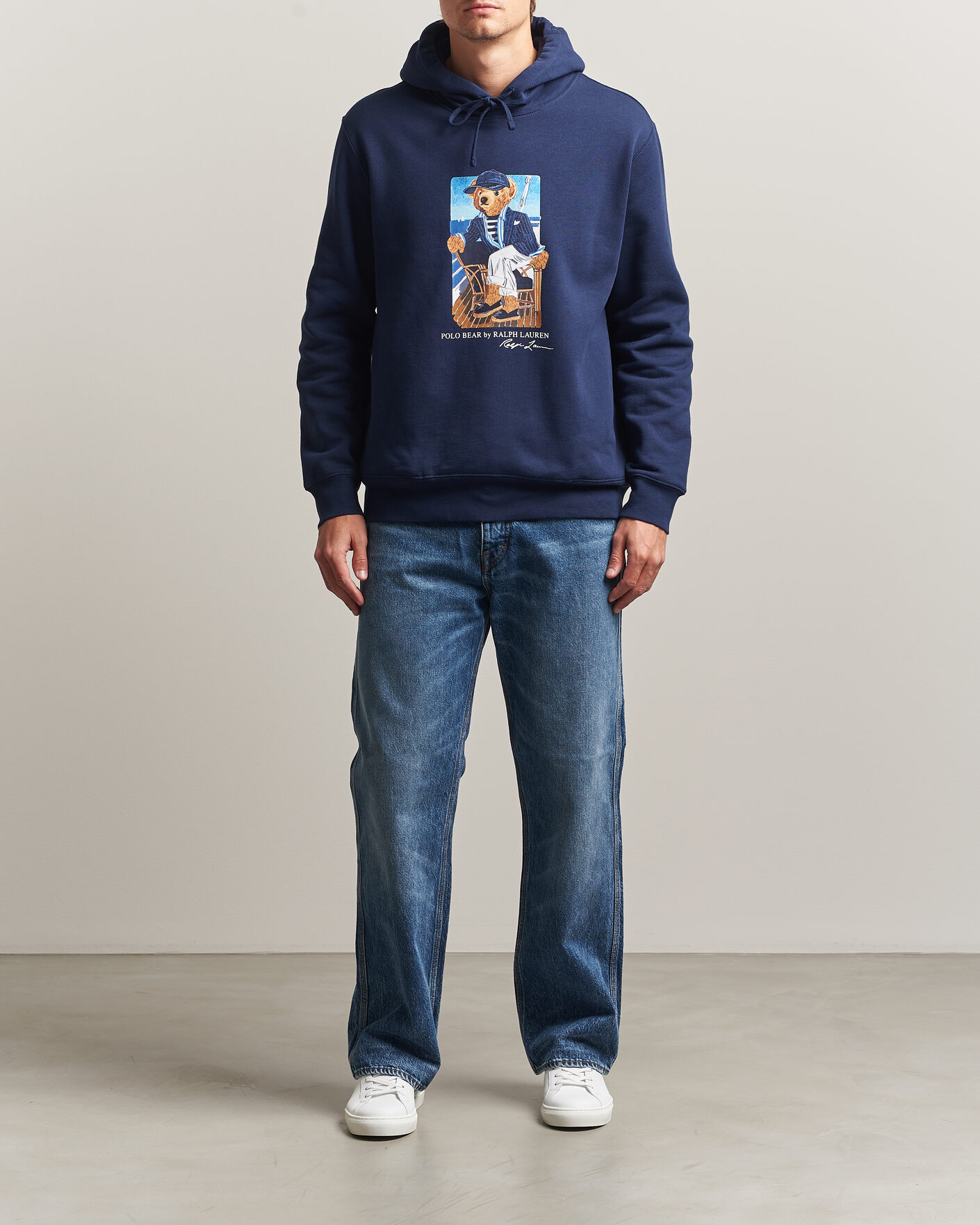 Herre | Gensere | Polo Ralph Lauren | Newport Bear Hoodie Navy