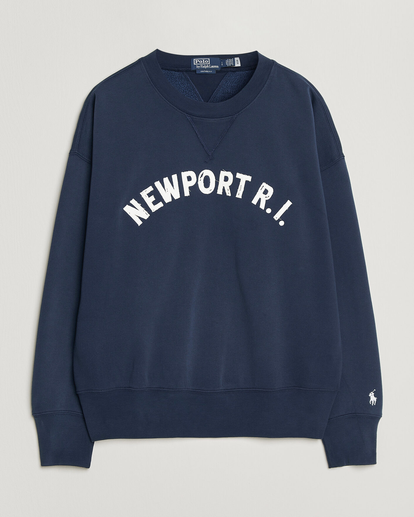 Herre | Gensere | Polo Ralph Lauren | RL Printed Sweatshirt Newport Navy