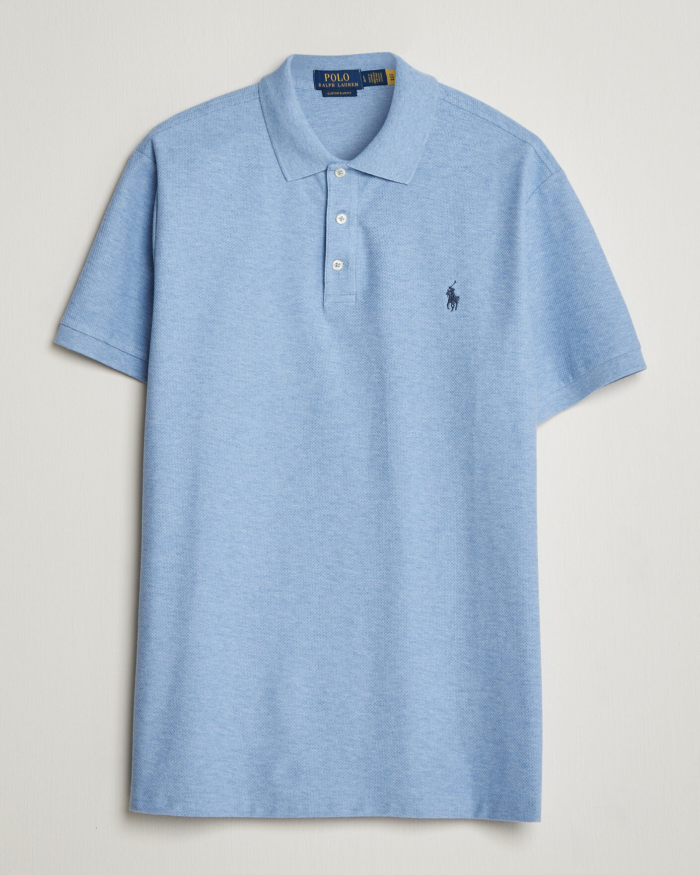Herre | Pikéer | Polo Ralph Lauren | Honeycomb Texture Polo Isle Heather