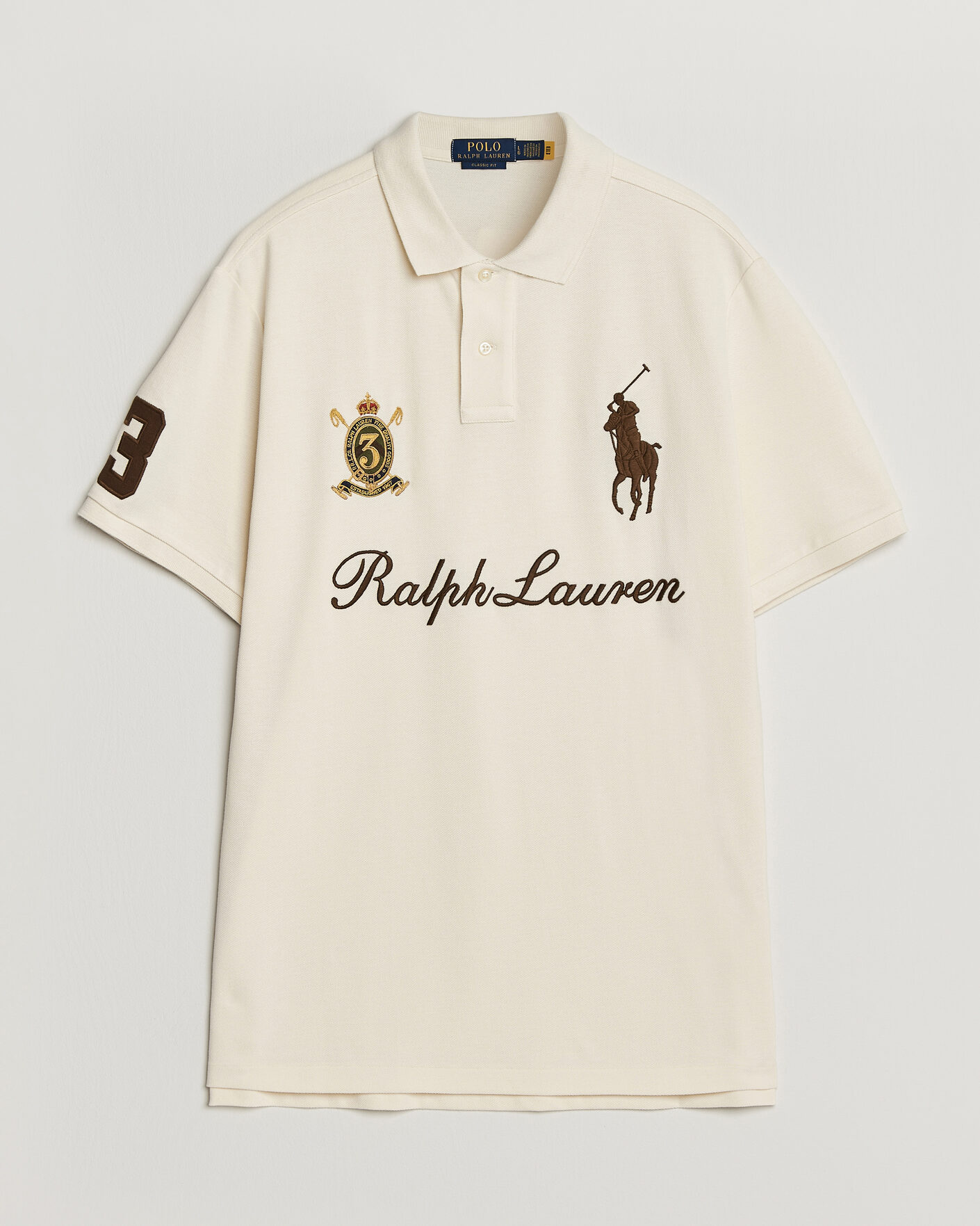 Herre | Pikéer | Polo Ralph Lauren | Classic Fit Team Polo Guide Cream