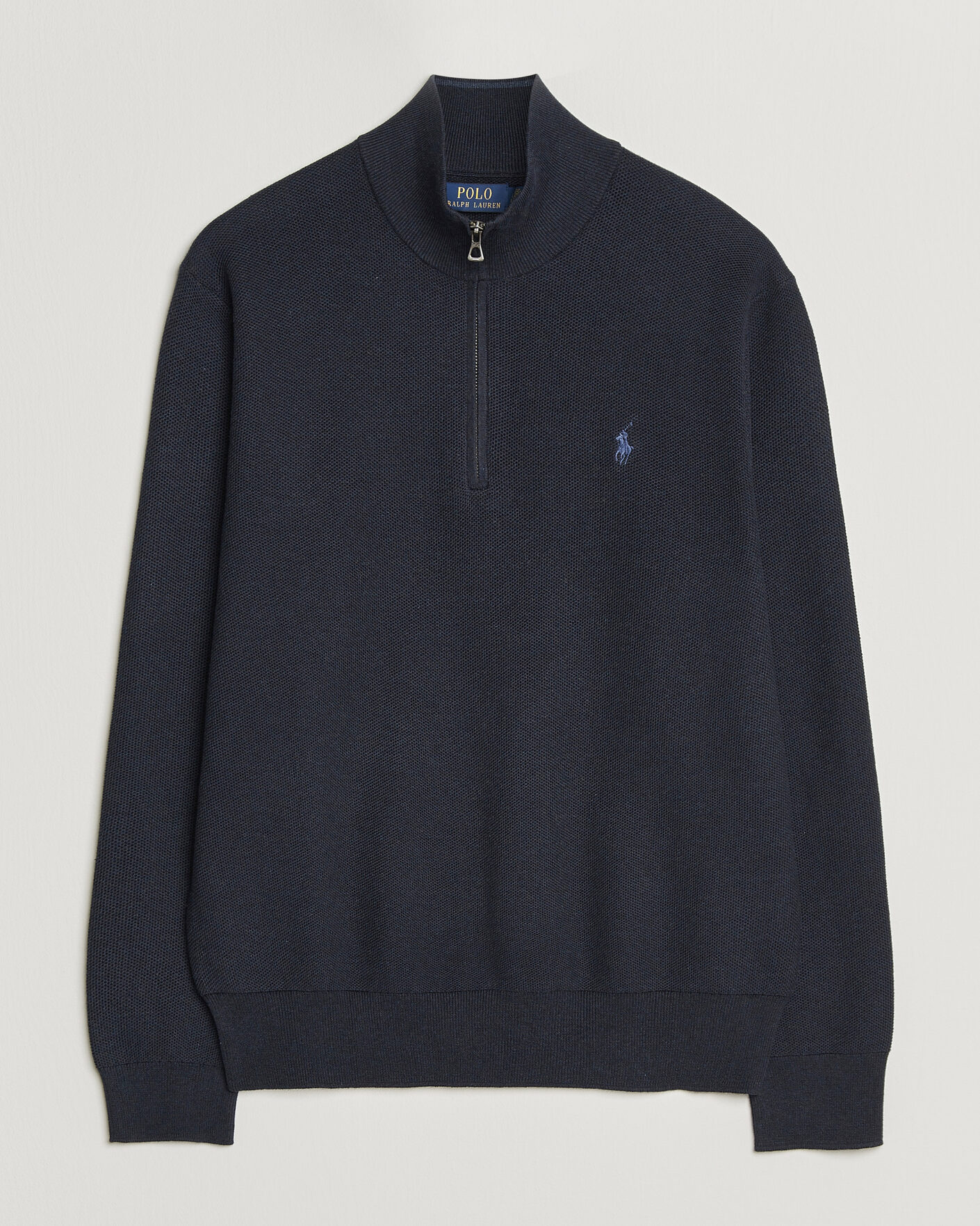 Herre | Gensere | Polo Ralph Lauren | Textued Half-Zip Navy Heather