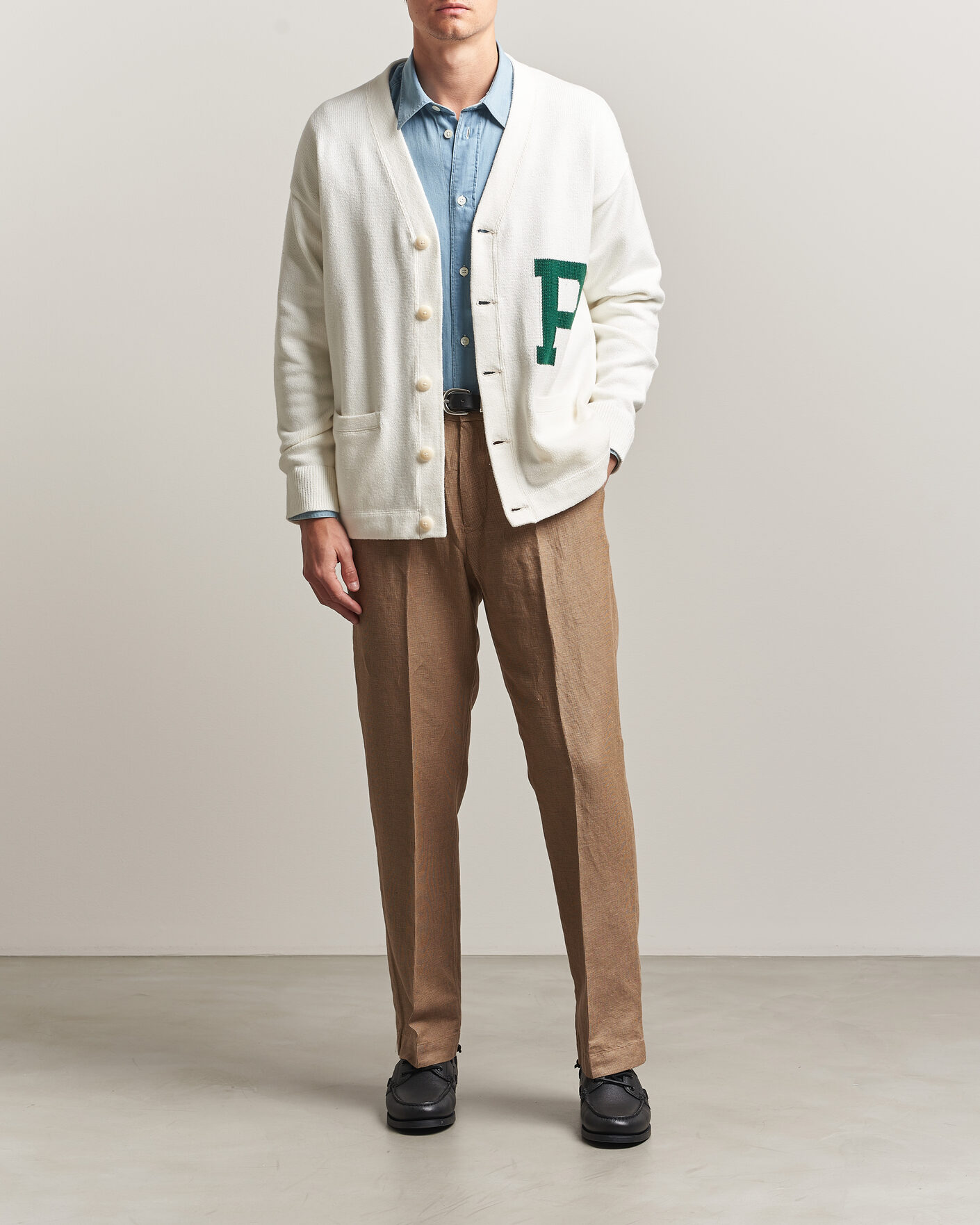 Herre | Gensere | Polo Ralph Lauren | P Cardigan Cream Combo