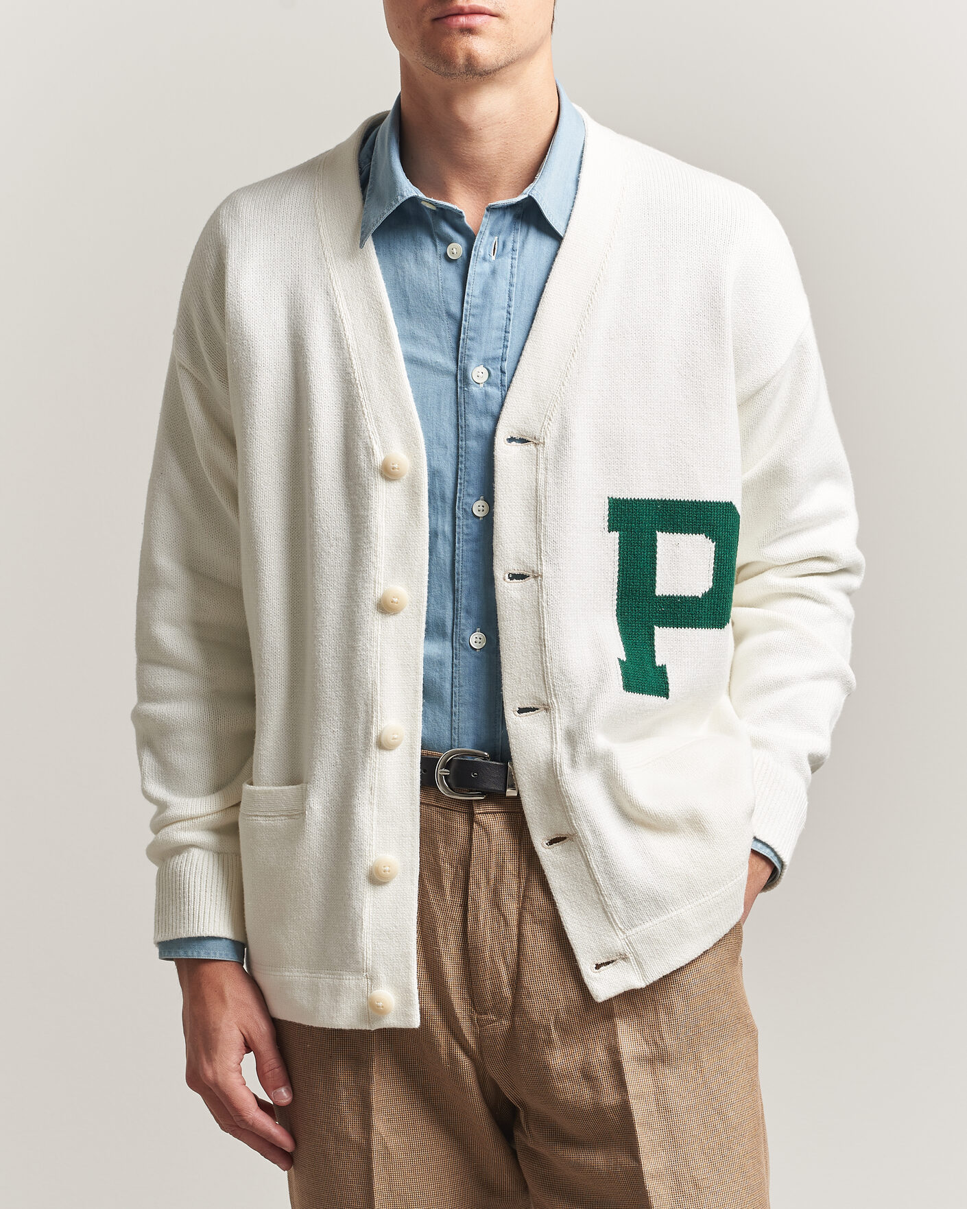 Herre | Gensere | Polo Ralph Lauren | P Cardigan Cream Combo