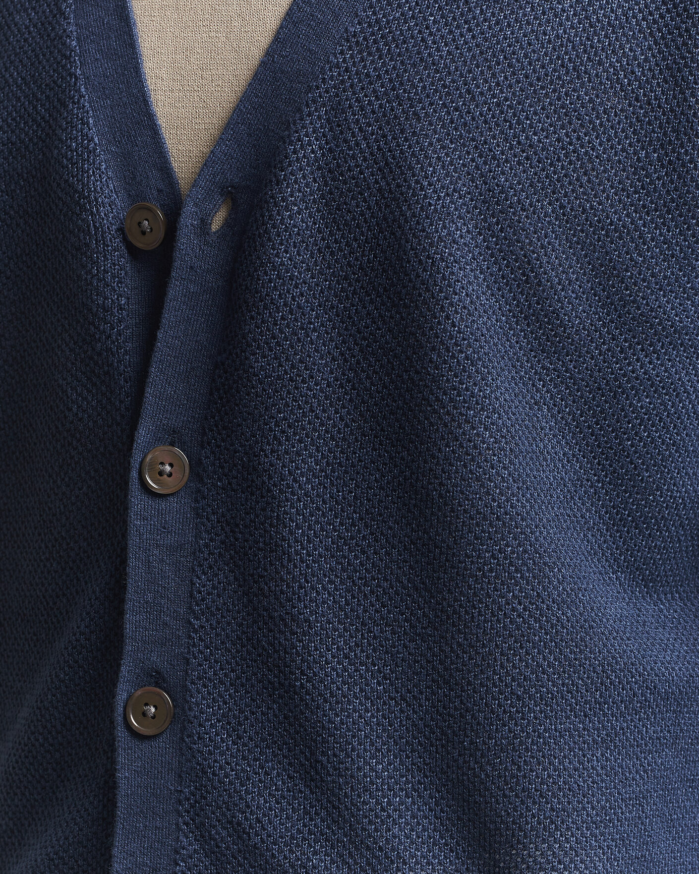 Herre | Gensere | Polo Ralph Lauren | Linen Cardigan Newport Navy