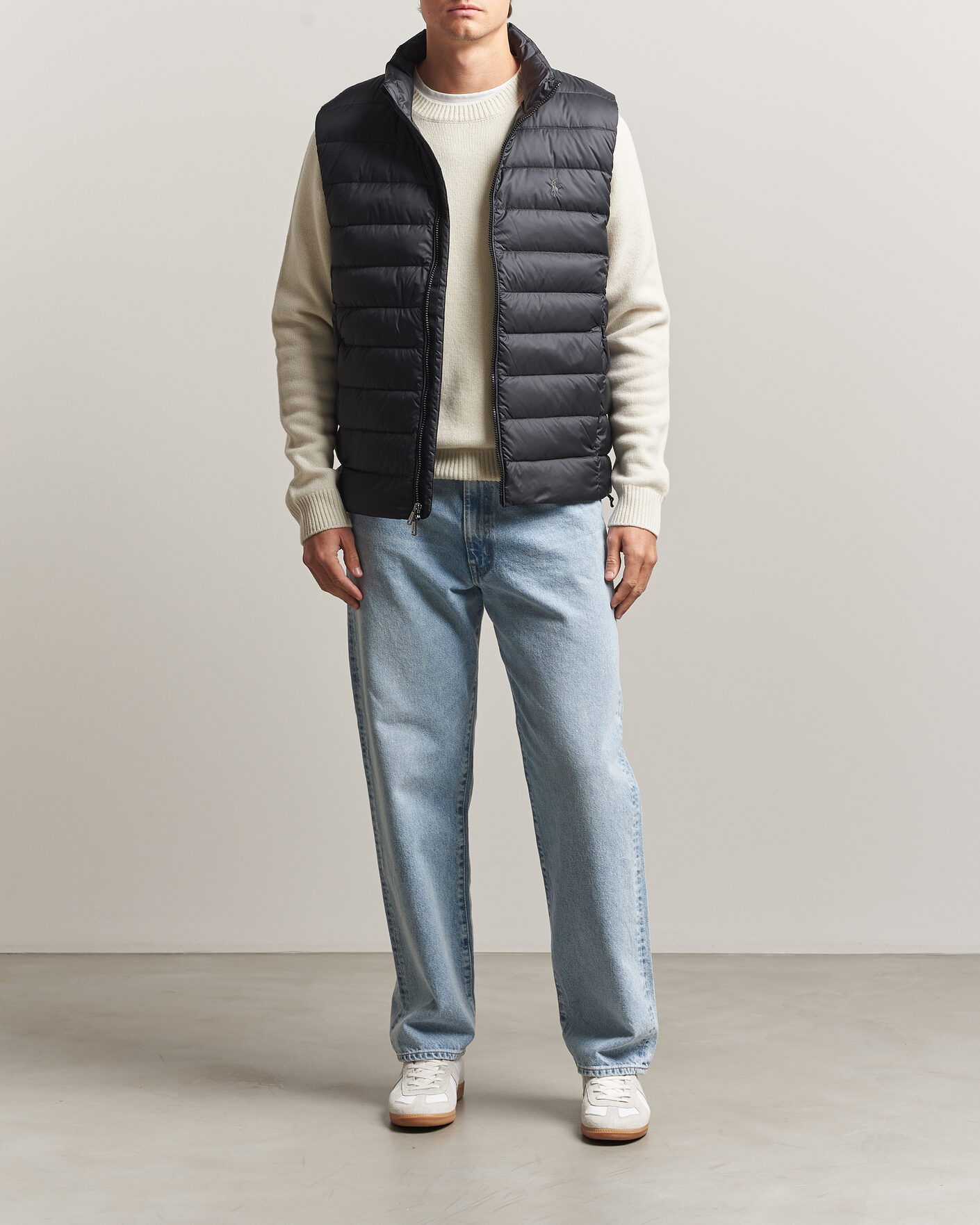 Herre | Vester | Polo Ralph Lauren | Quilted Matt Vest Polo Black