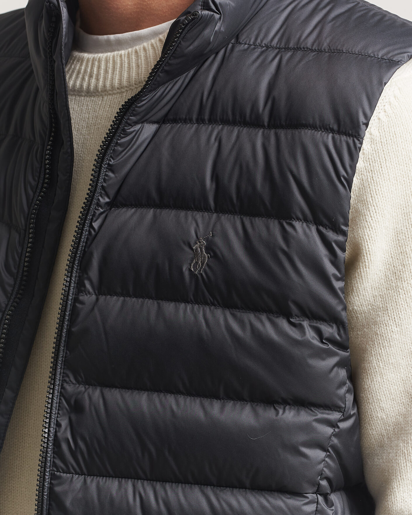 Herre | Vester | Polo Ralph Lauren | Quilted Matt Vest Polo Black