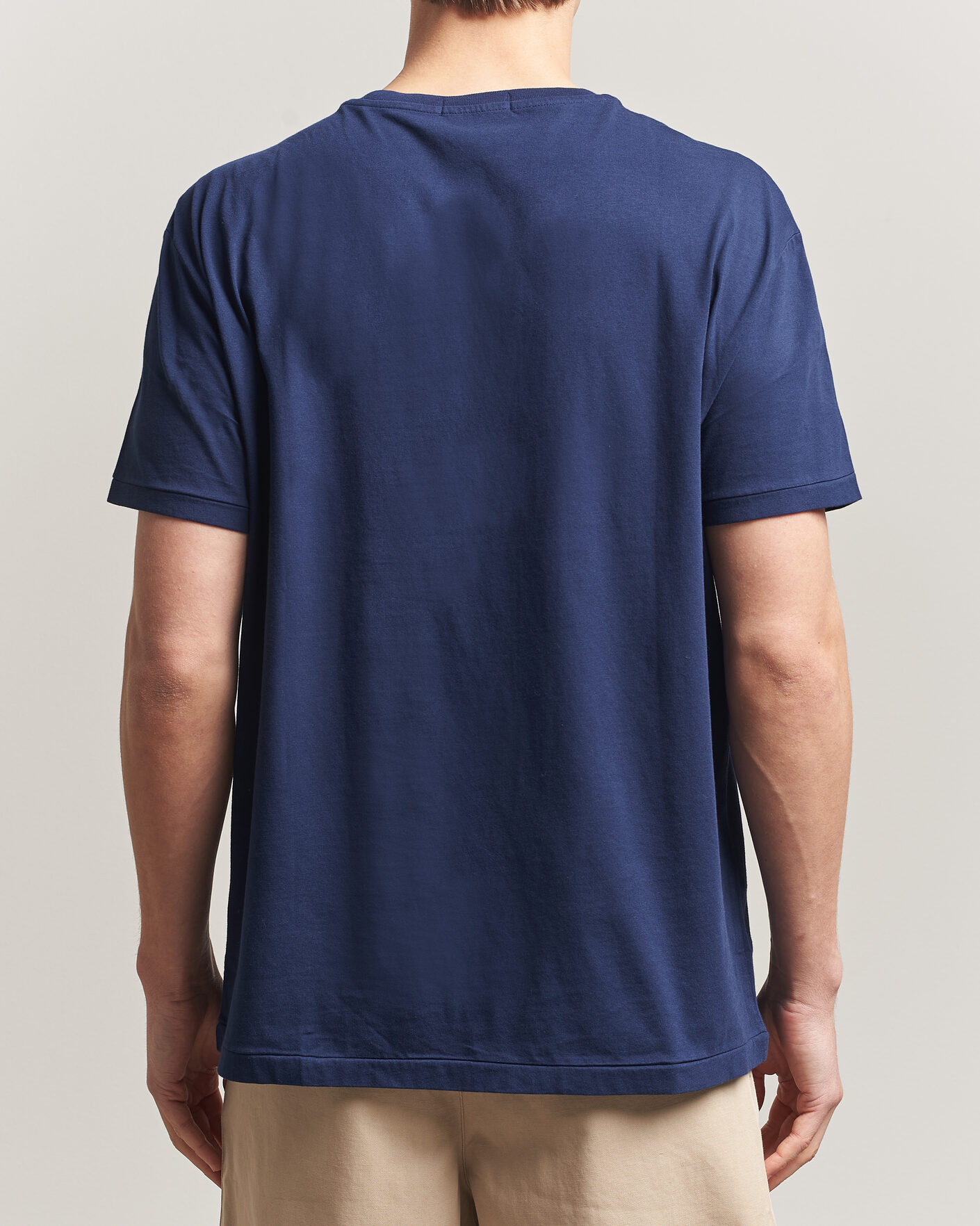 Herre | T-Shirts | Polo Ralph Lauren | Polo RL Tee Newport Navy