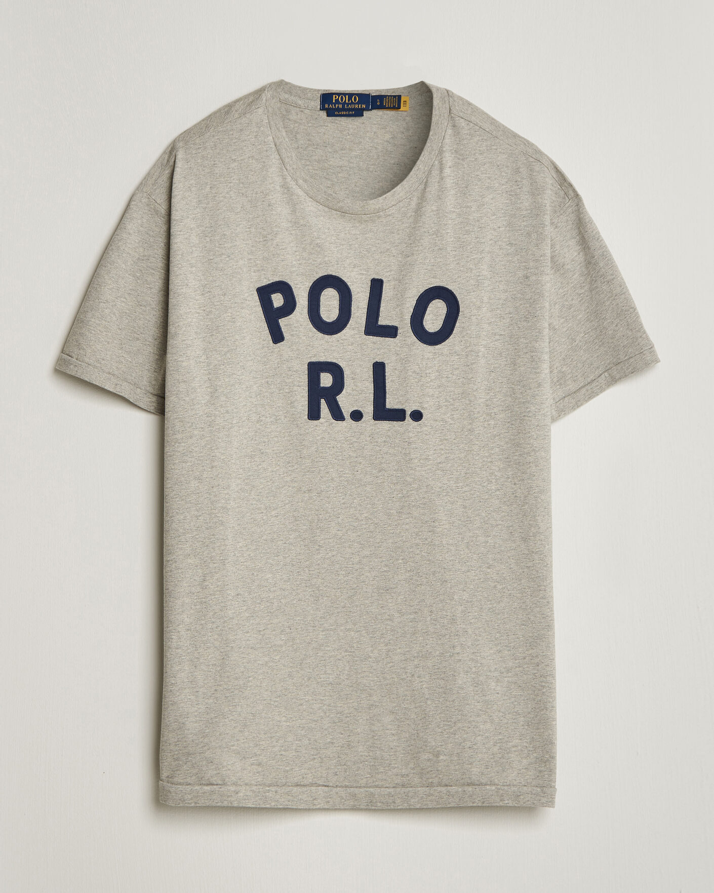Herre | T-Shirts | Polo Ralph Lauren | Polo RL Tee Dark Sport Heather