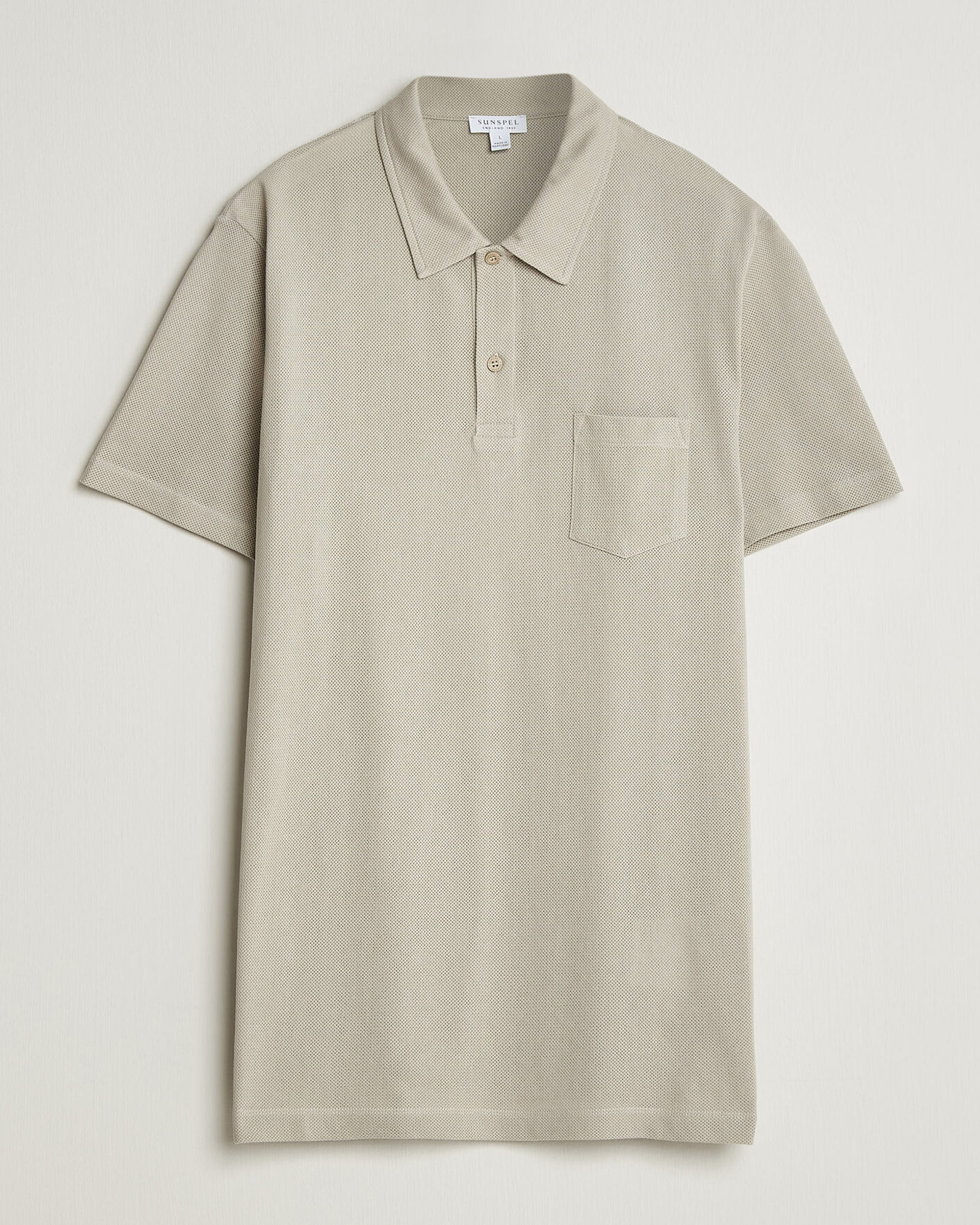 Herre | Pikéer | Sunspel | Riviera Polo Shirt Ash