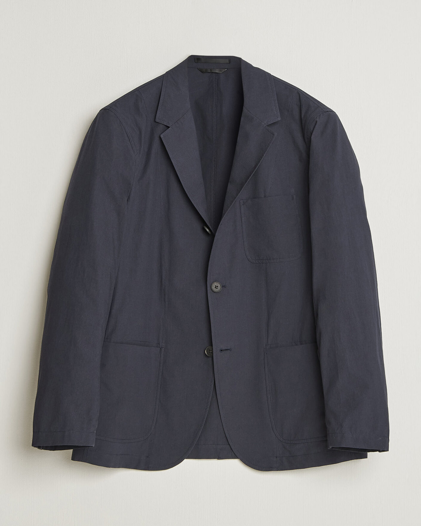 Herre | Dressjakker | Sunspel | Lightweight Poplin Jacket Blazer Navy