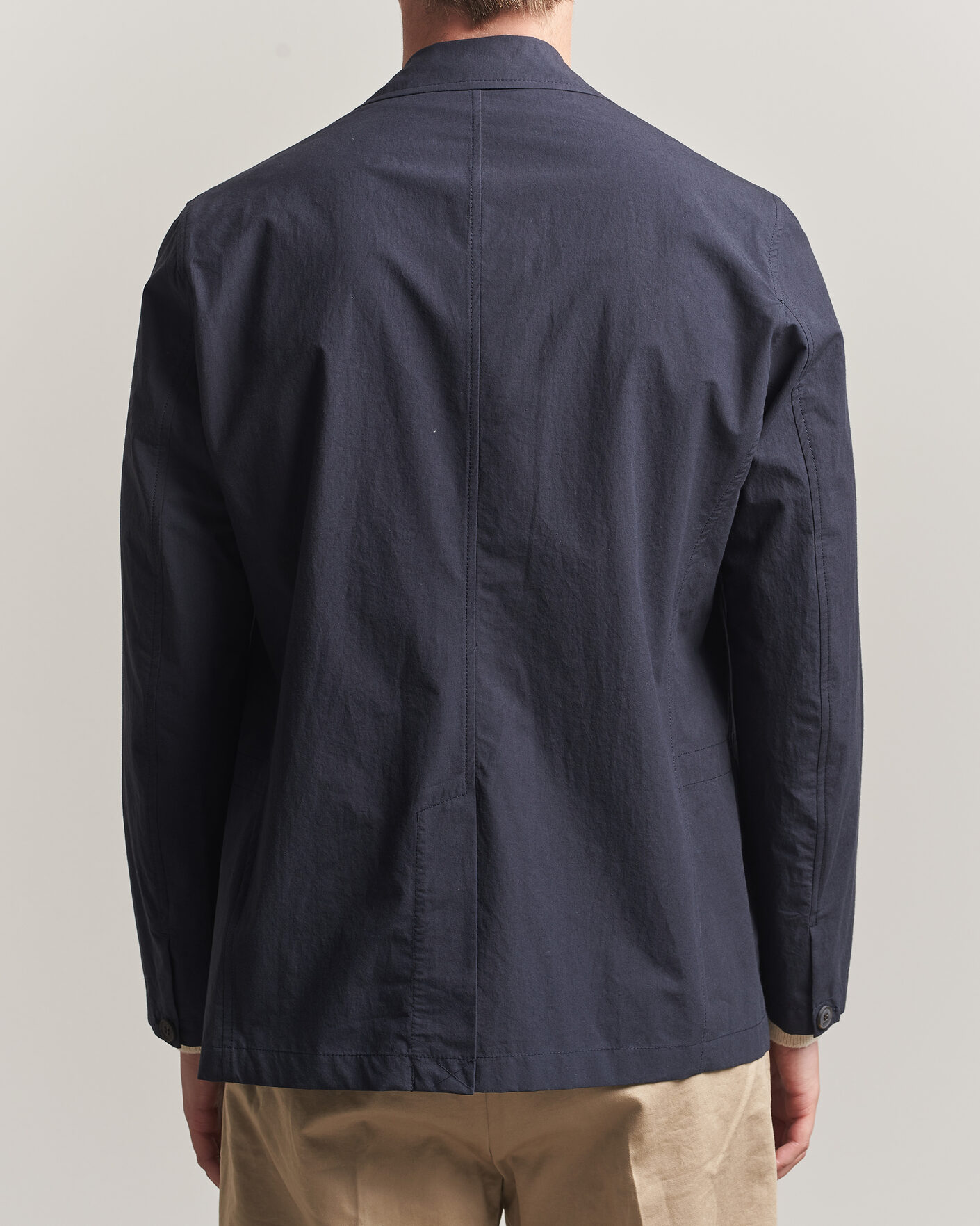 Herre | Dressjakker | Sunspel | Lightweight Poplin Jacket Blazer Navy