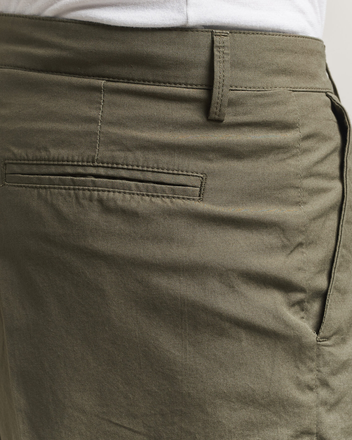 Herre | Bukser | Massimo Alba | Stan Pleated Chinos Military